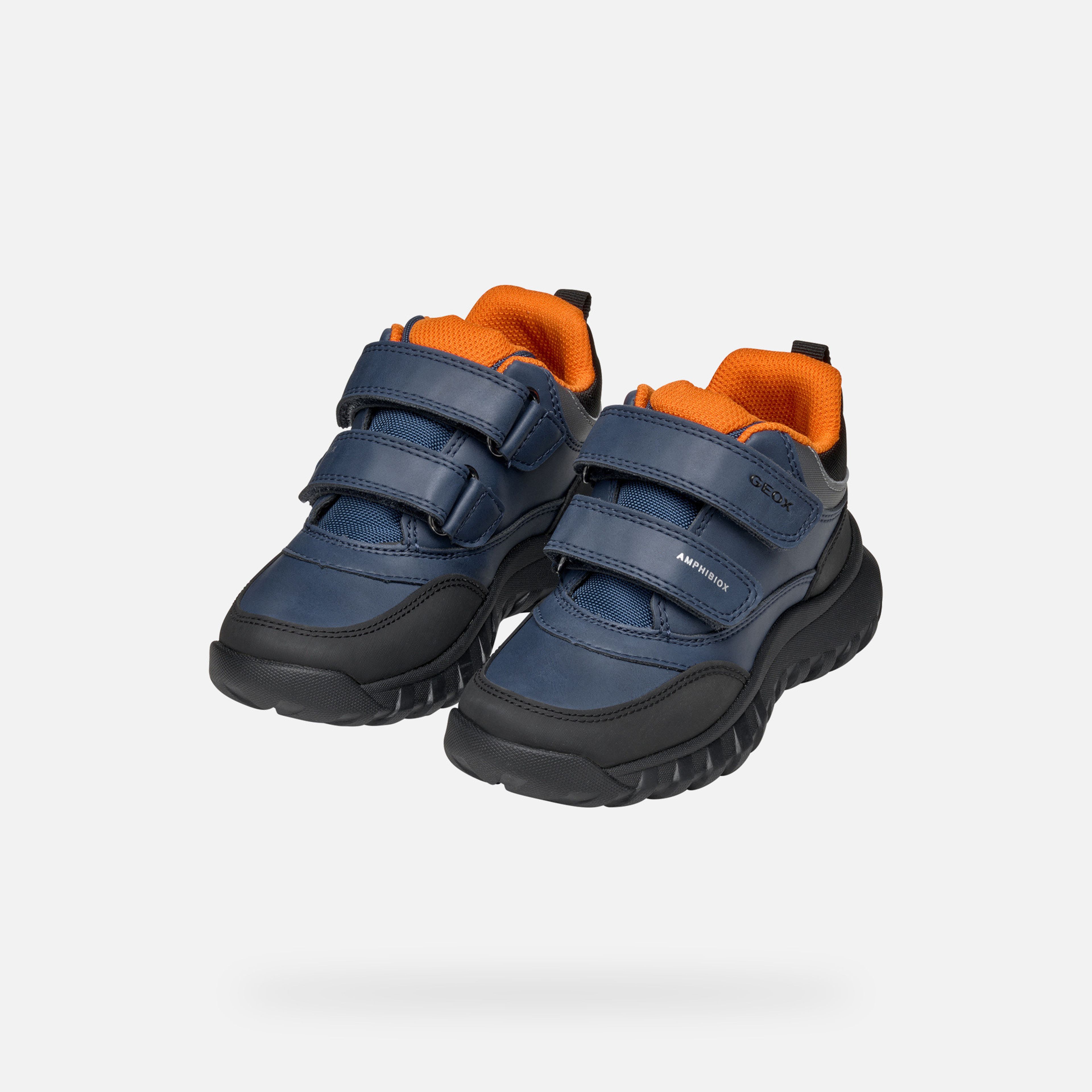 Modrá chlapecká kotníková obuv Geox Simbyos ABX - 008