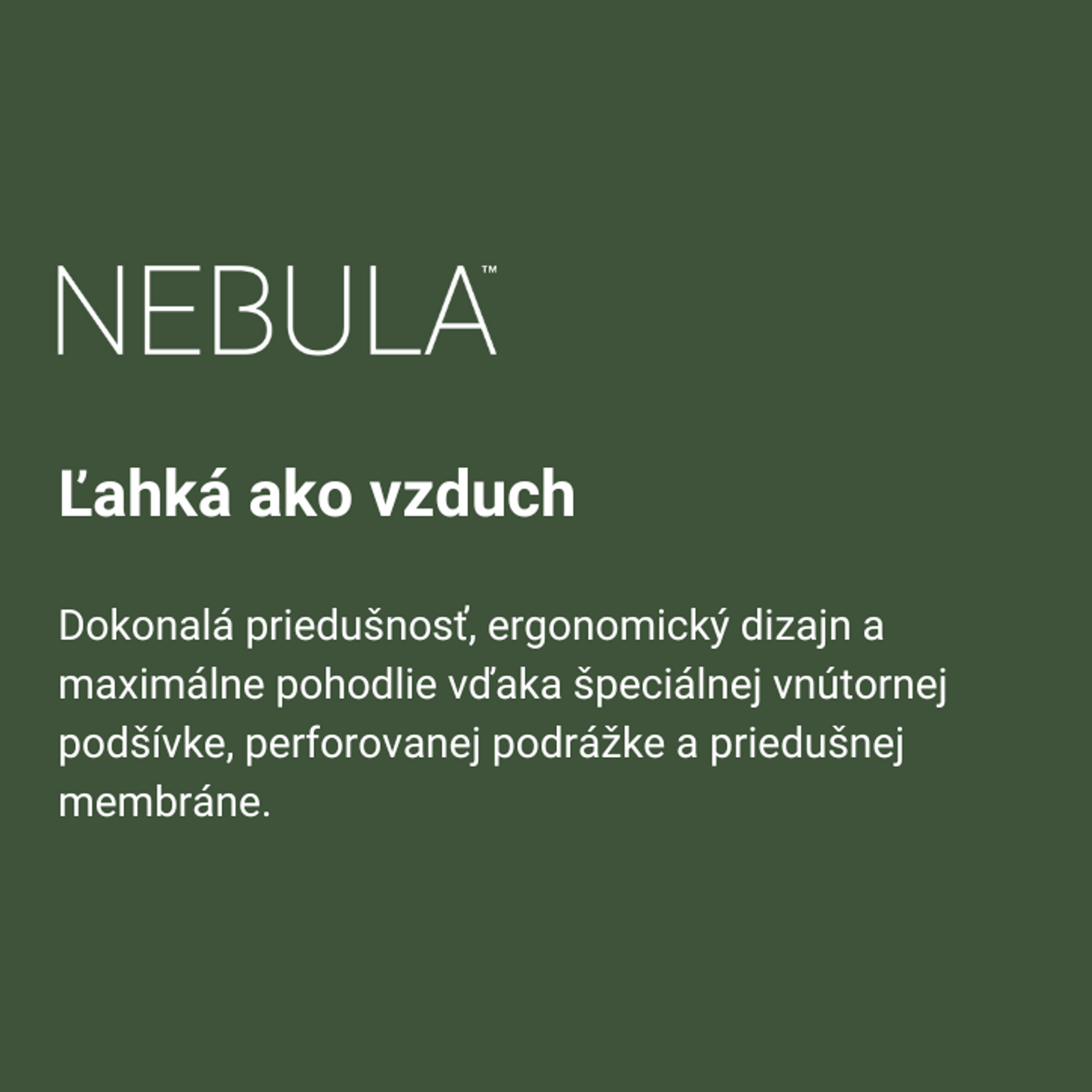 Nebula™ priedušná obuv bez námahy 