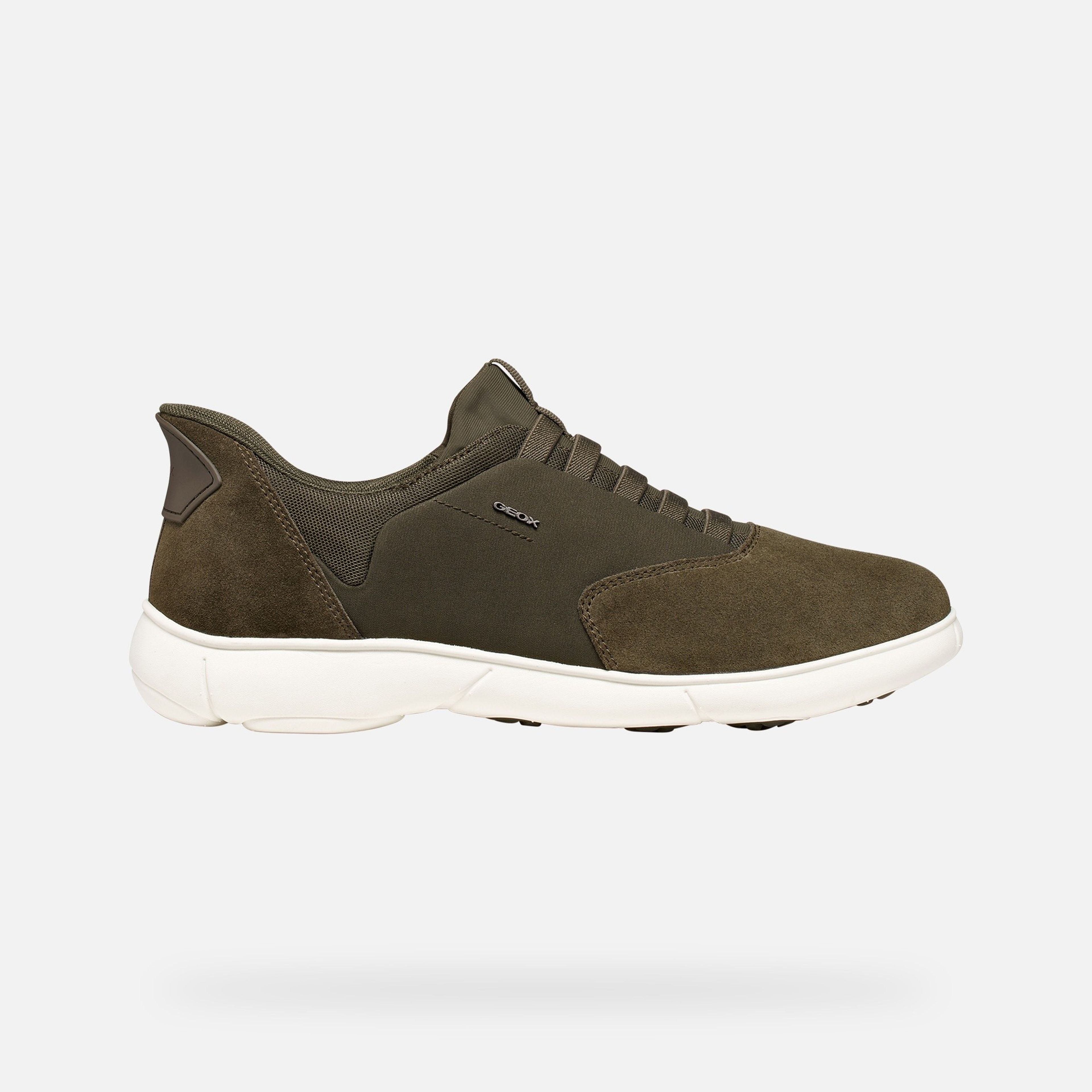 Khaki pánské tenisky Geox Nebula 2.0 Plus Fast in - 002