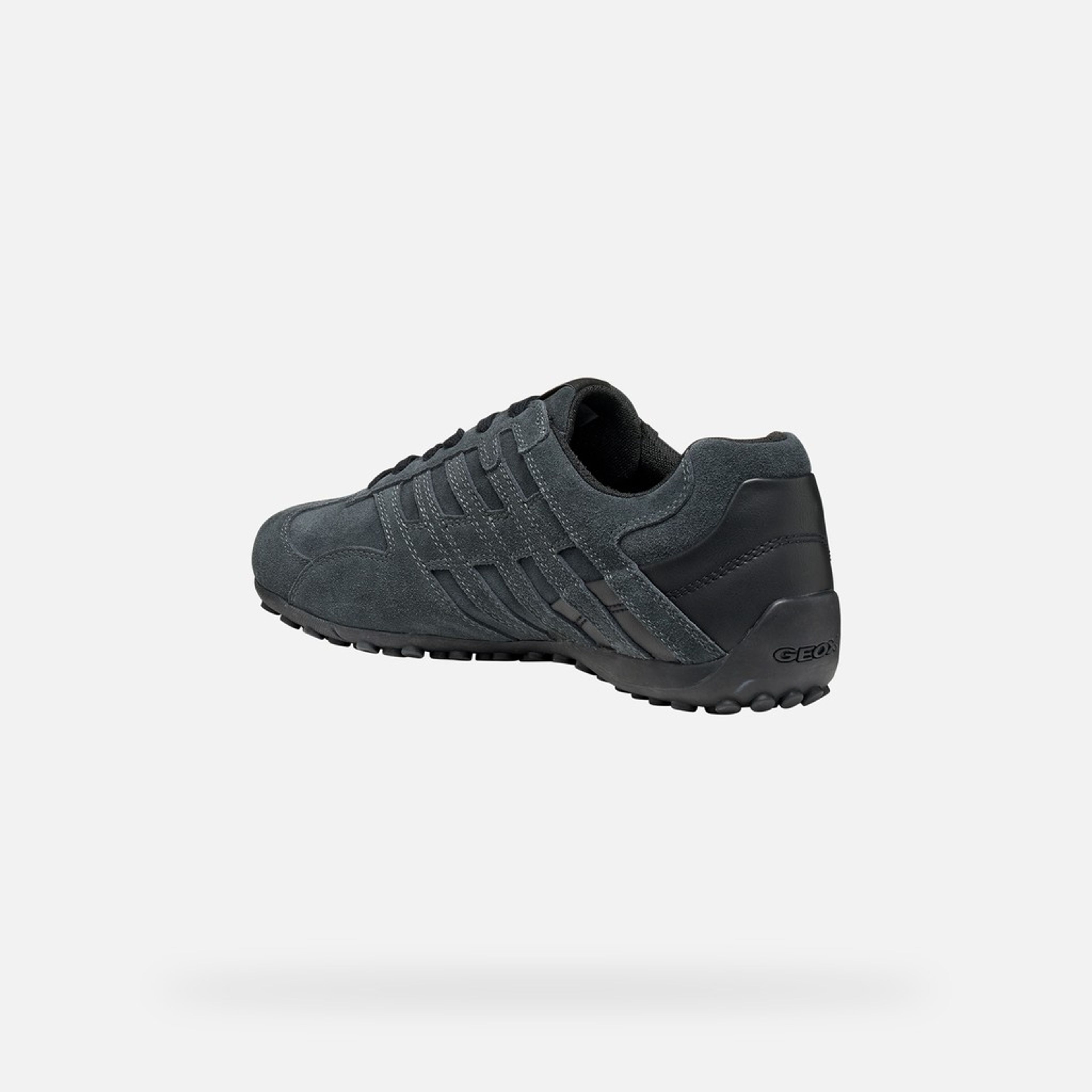 Sneakers gri pentru bărbați Geox Snake - 004