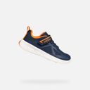Ciemnogranatowe chłopięce sneakersy barefoot Geox Foot-run-Ciemna niebieska - 001