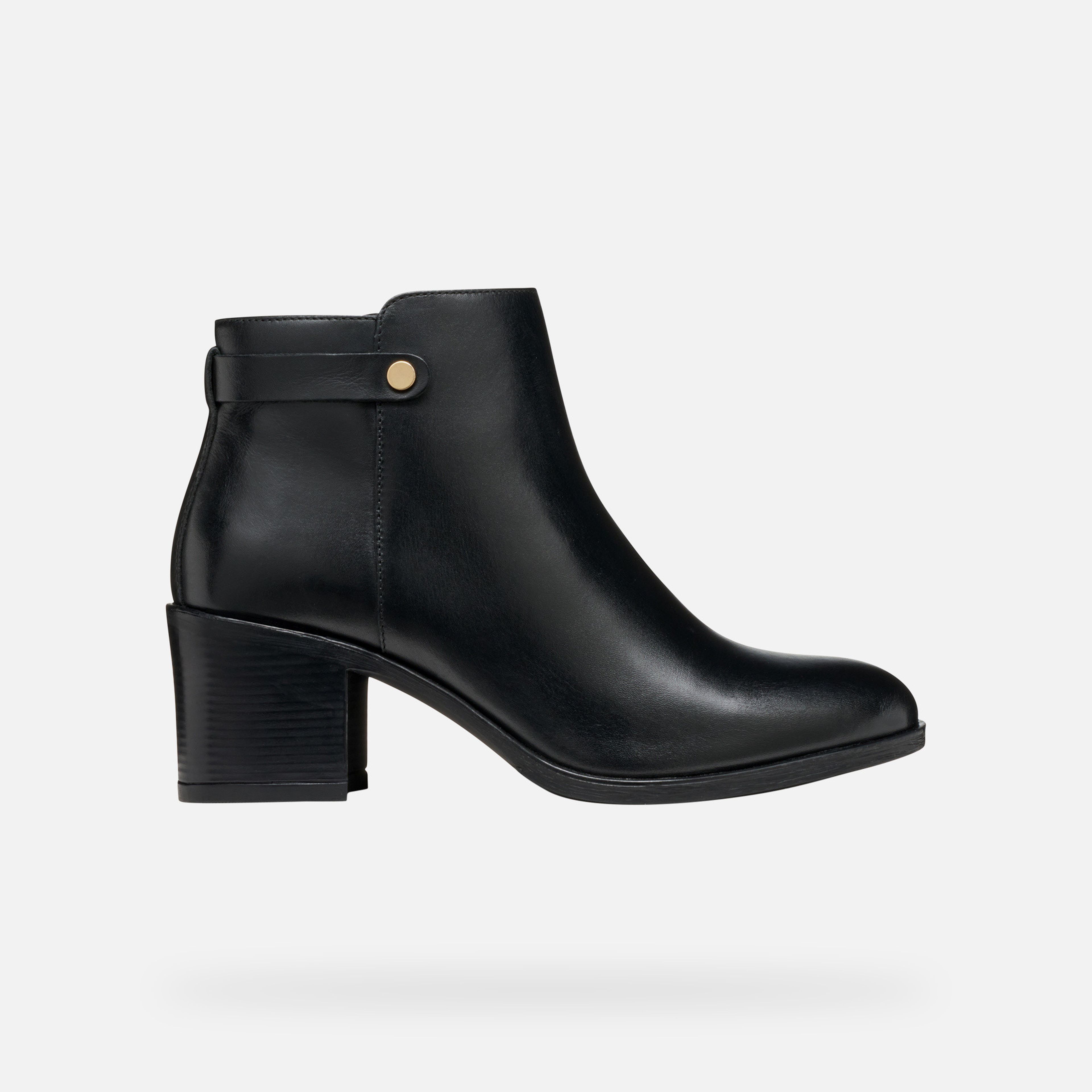 Černá dámská kotníková obuv Geox New Asheel - 002