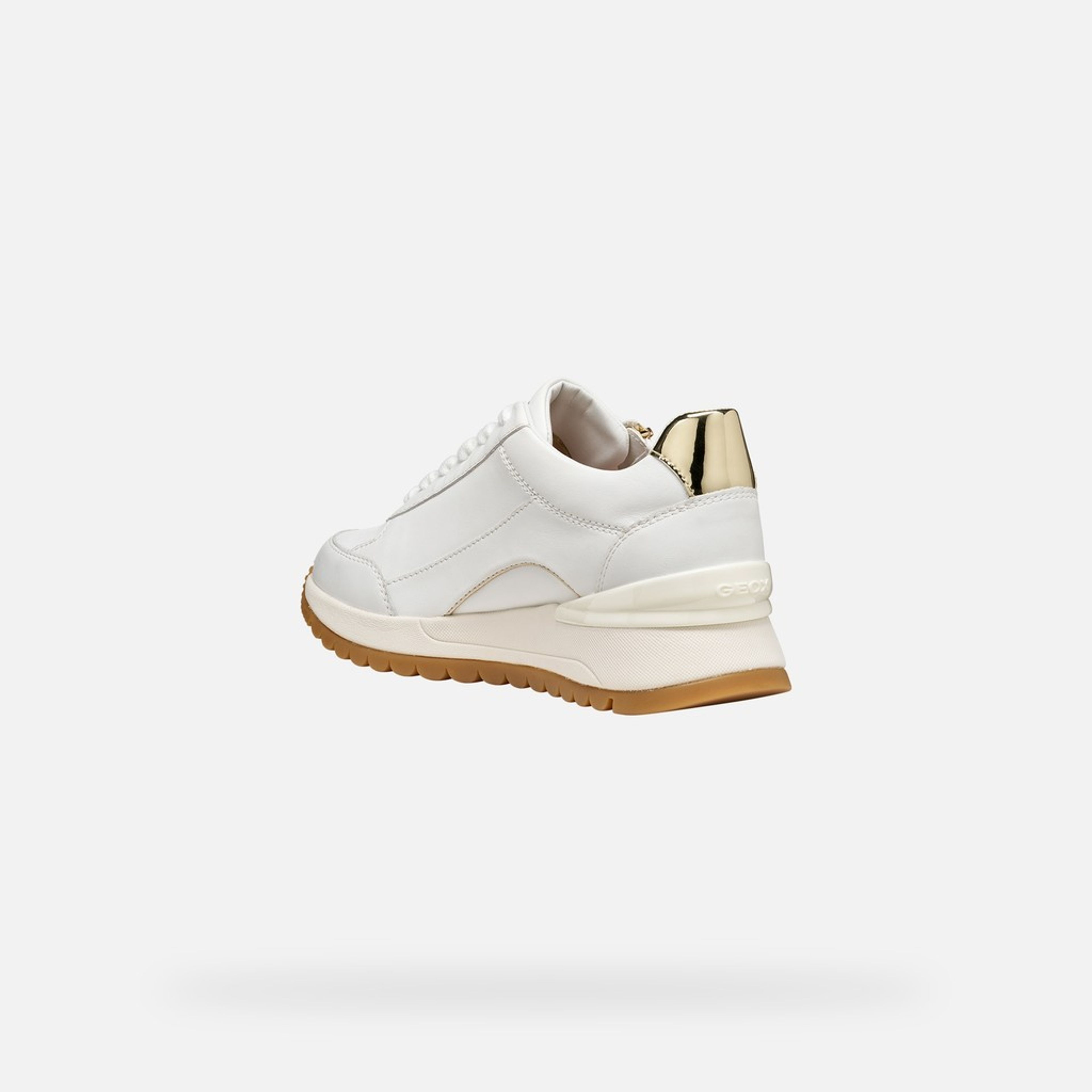 Sneakers albi pentru femei Geox Desya - 004