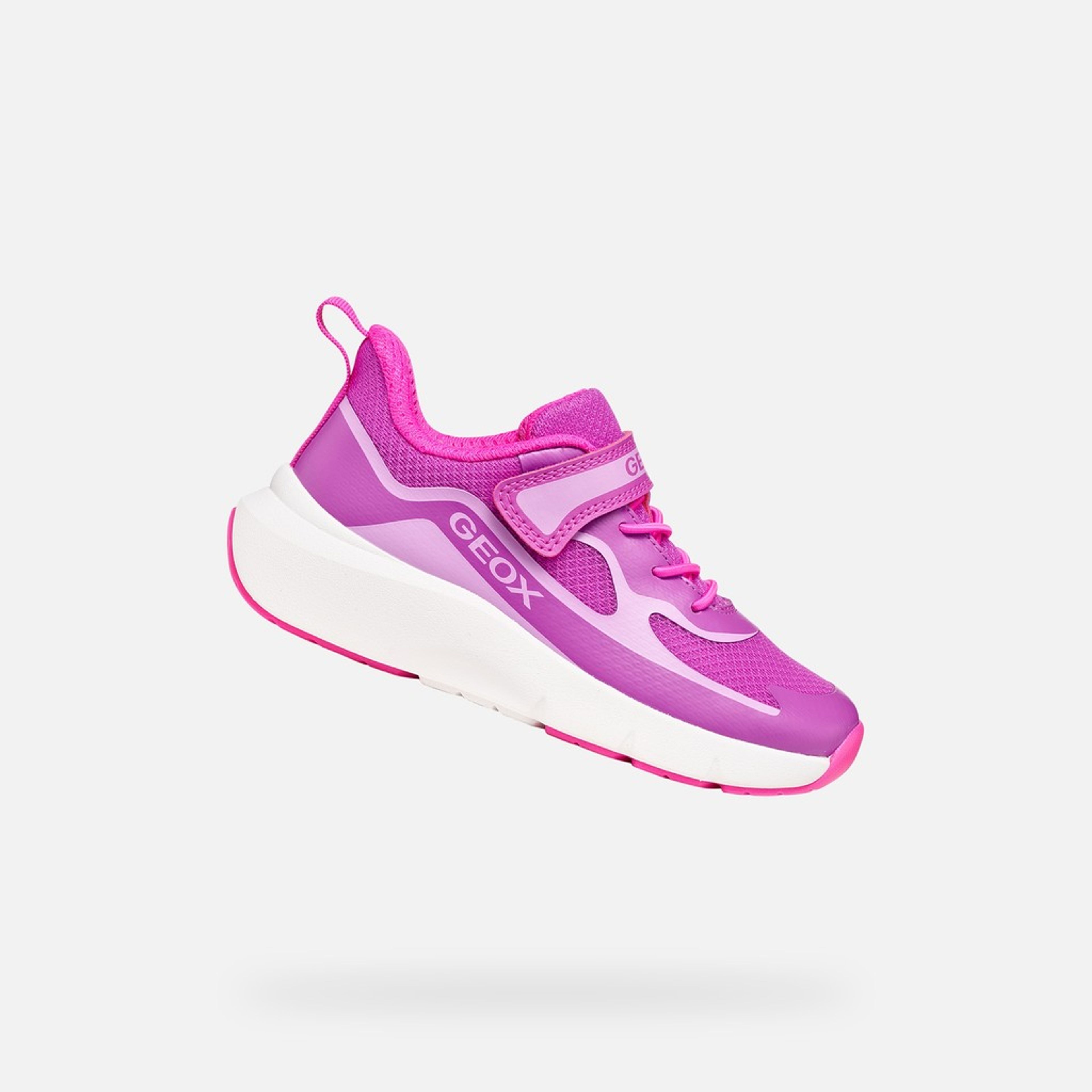 Fialové dívčí tenisky Geox Pro-Ran - 001