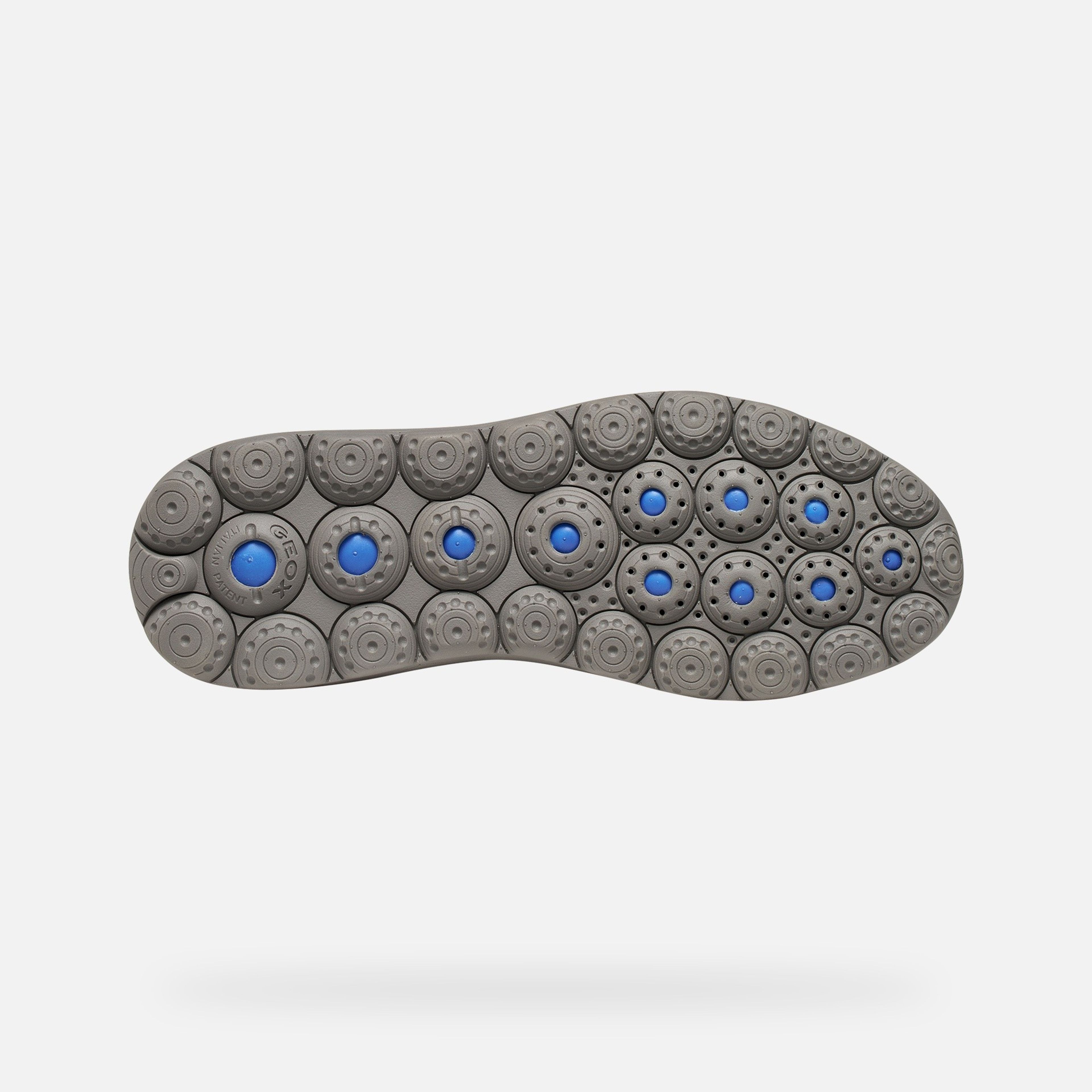 Ciemnoszare męskie tenisówki Geox Spherica Plus - 007