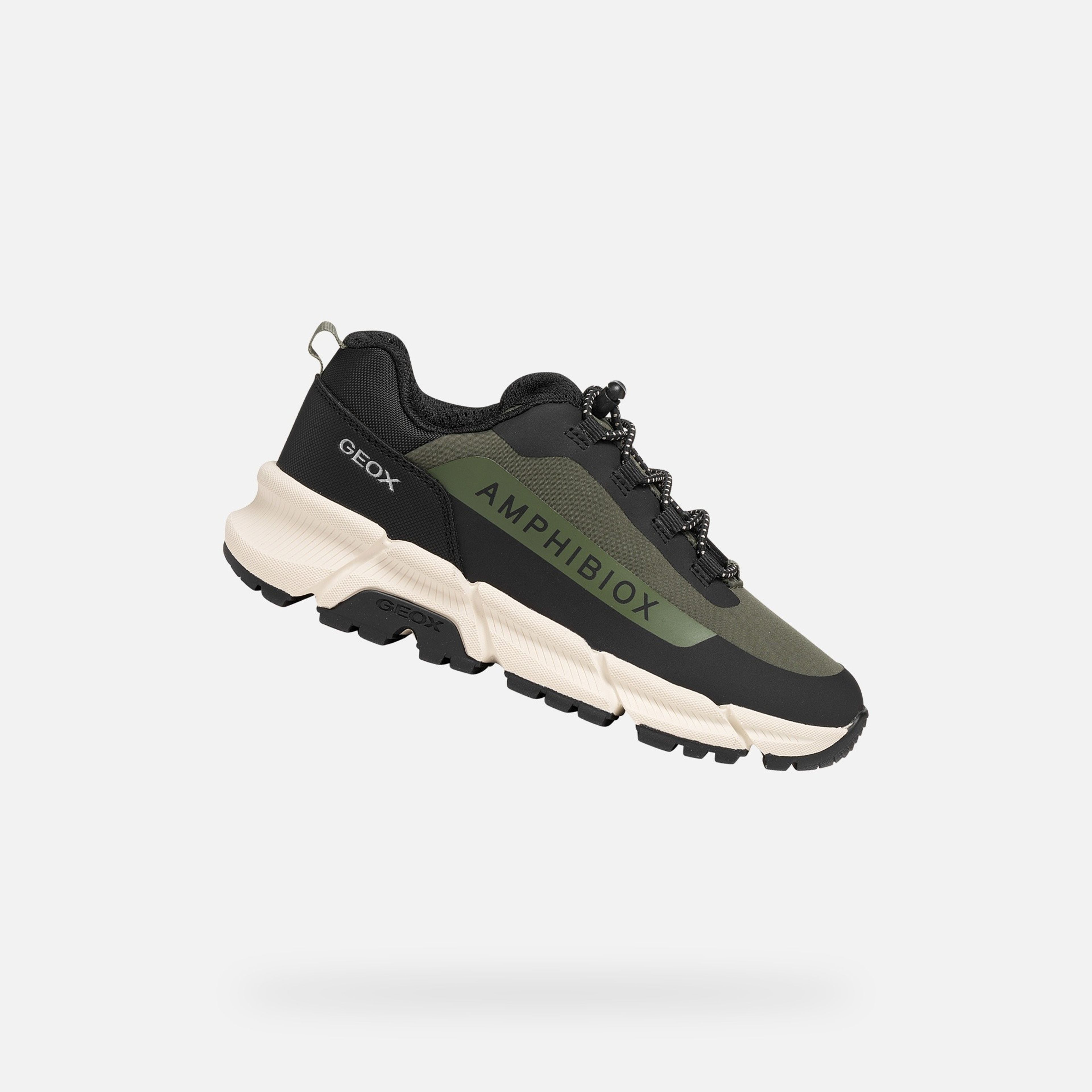 Khaki chlapecká obuv pro první kroky Geox Flexyper Plus - 001
