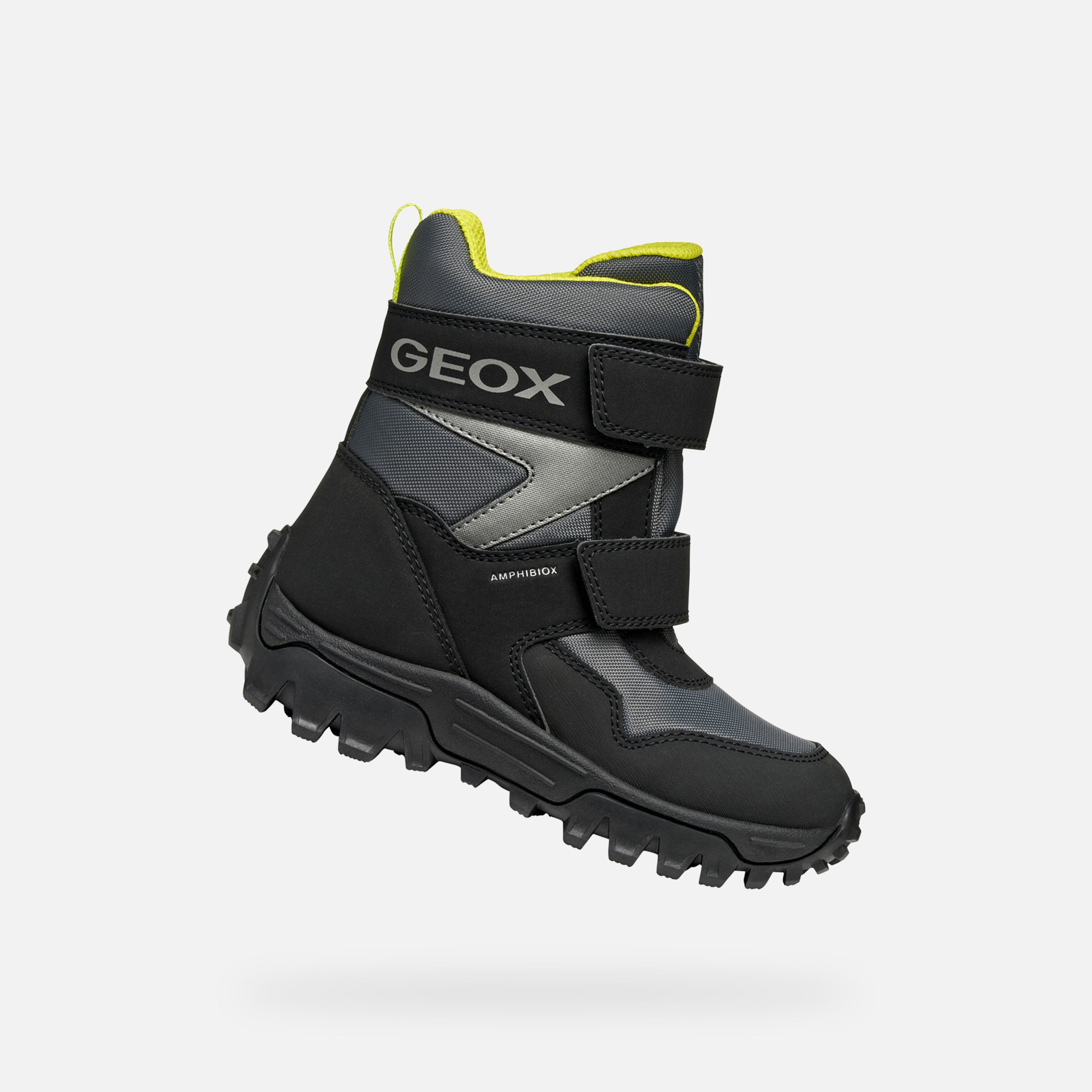 Šedá chlapčenská obuv Geox Himalaya B ABX