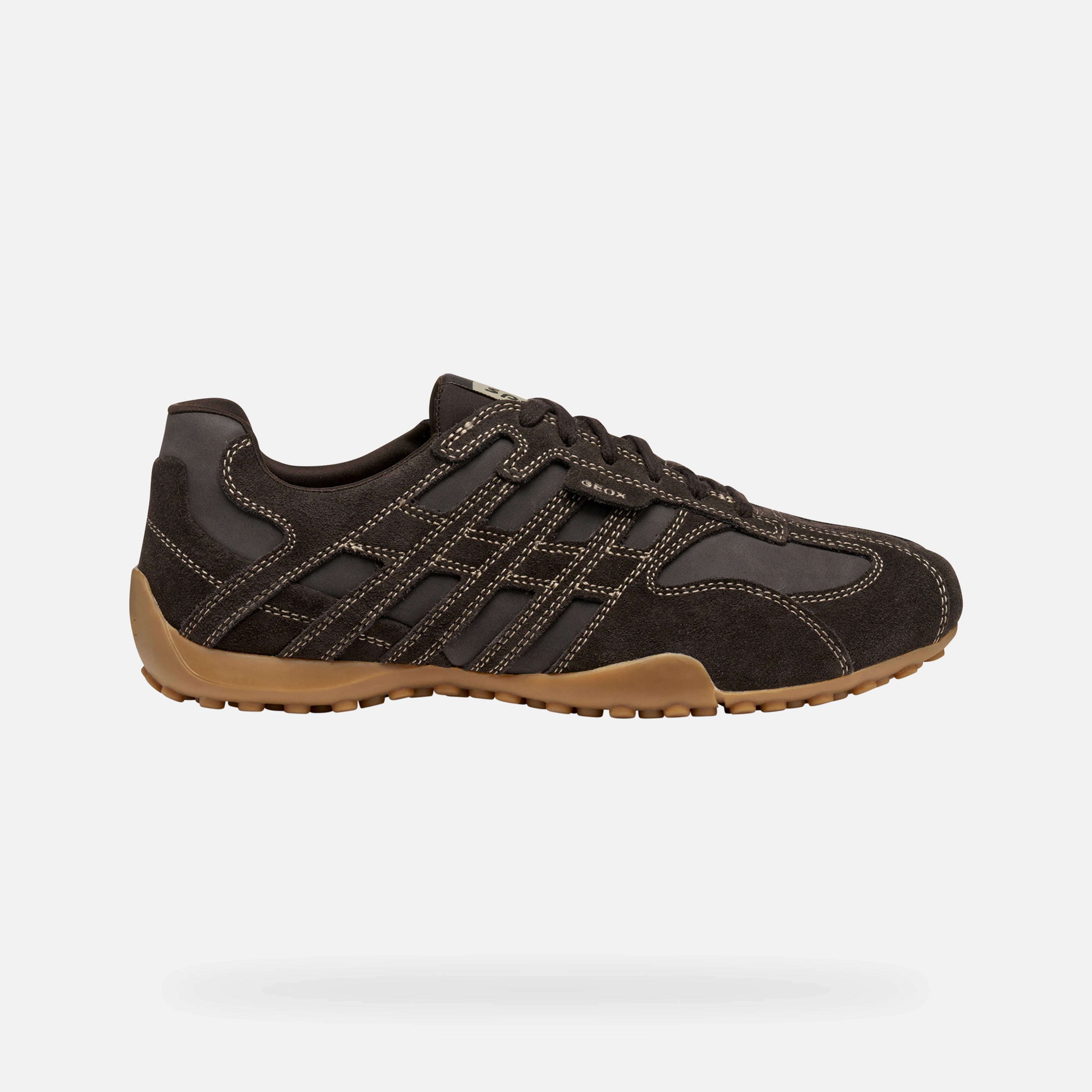 Černé pánské tenisky Geox Snake Original - 002