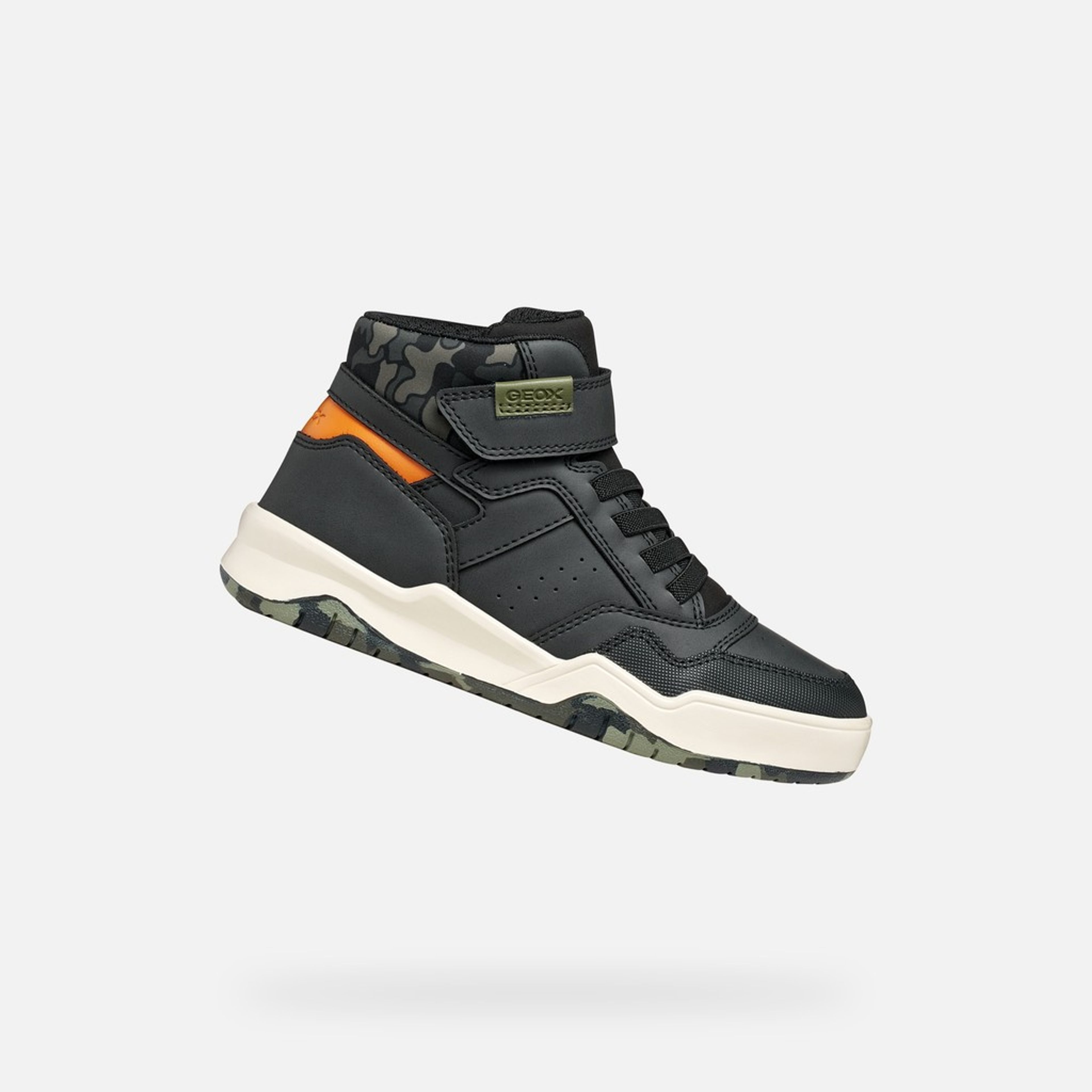 Černé chlapecké tenisky Geox Perth - 001