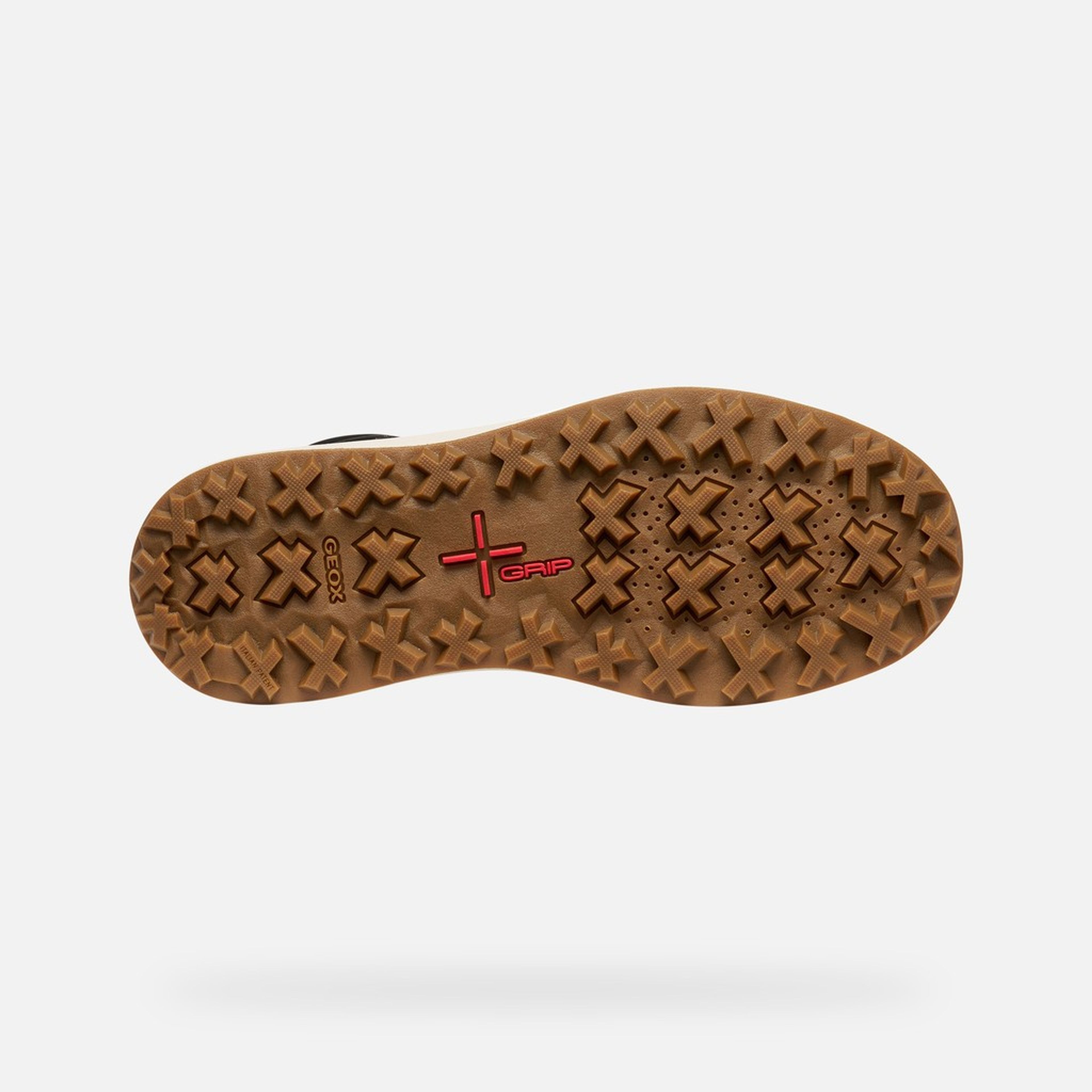 Tmavě hnědá pánská kotníková obuv Geox Granito + Grip B A - 008