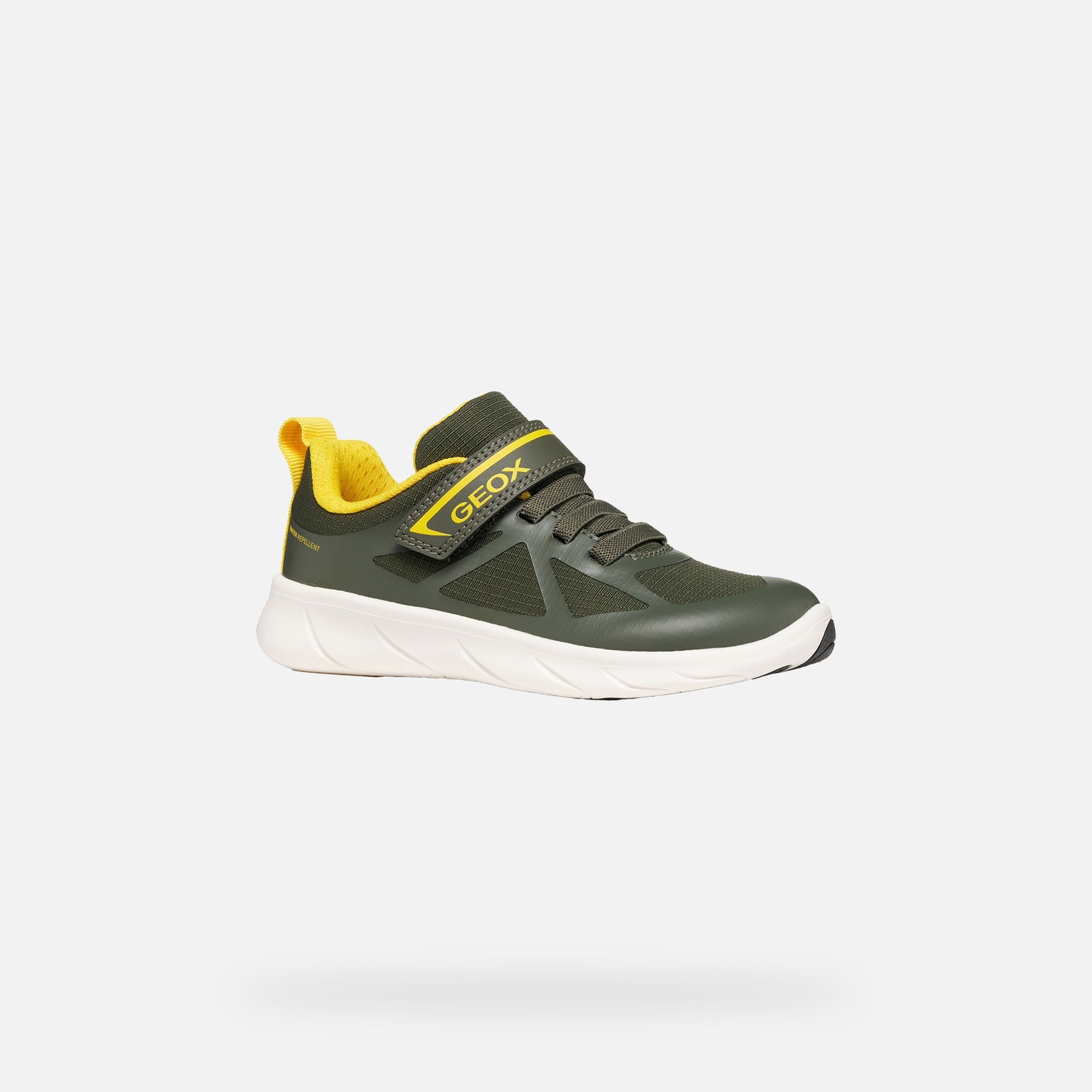 Tmavě zelené chlapecké tenisky Geox Foot-run - 003