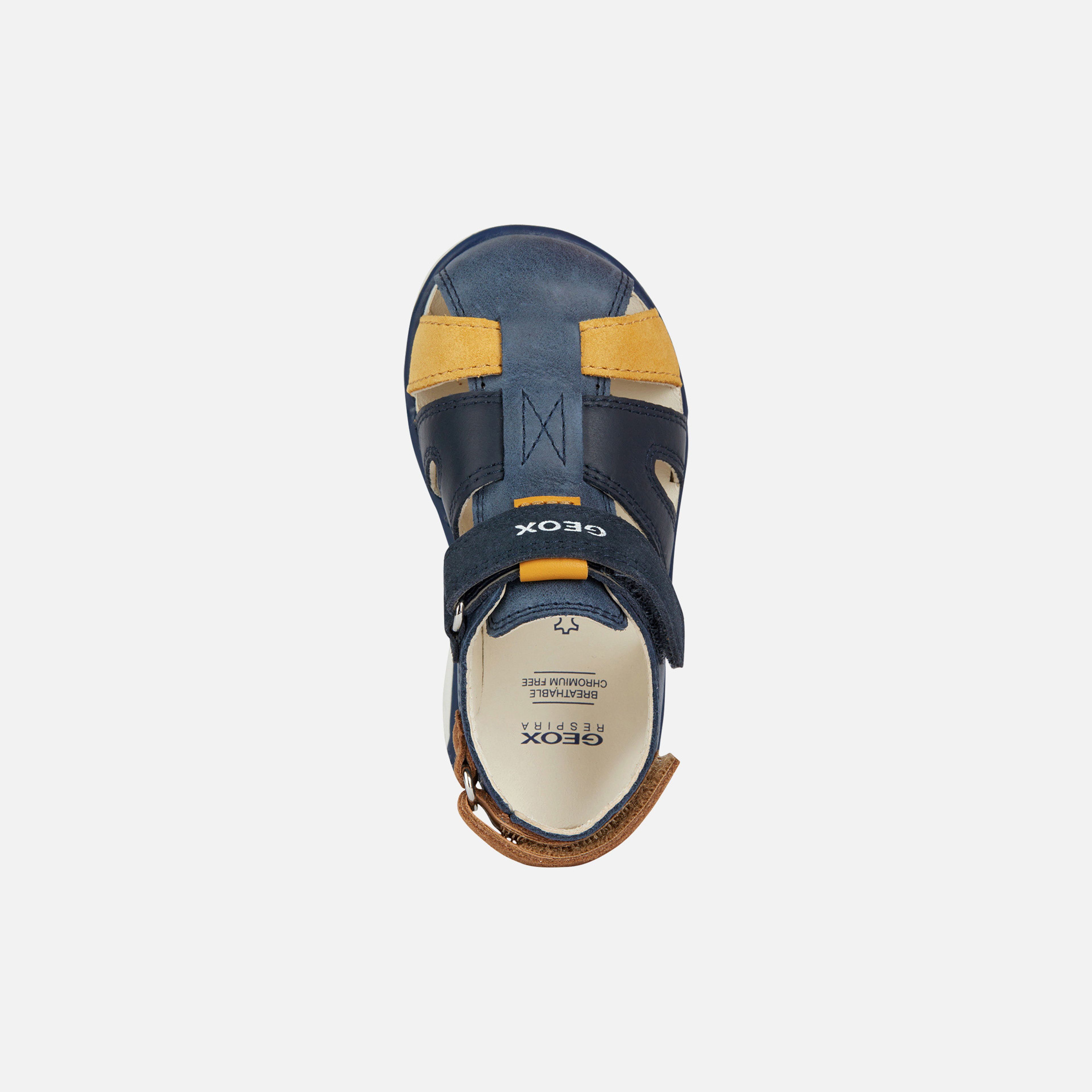 Granatowe sandały chłopięce Geox Sandal Delhi - 006