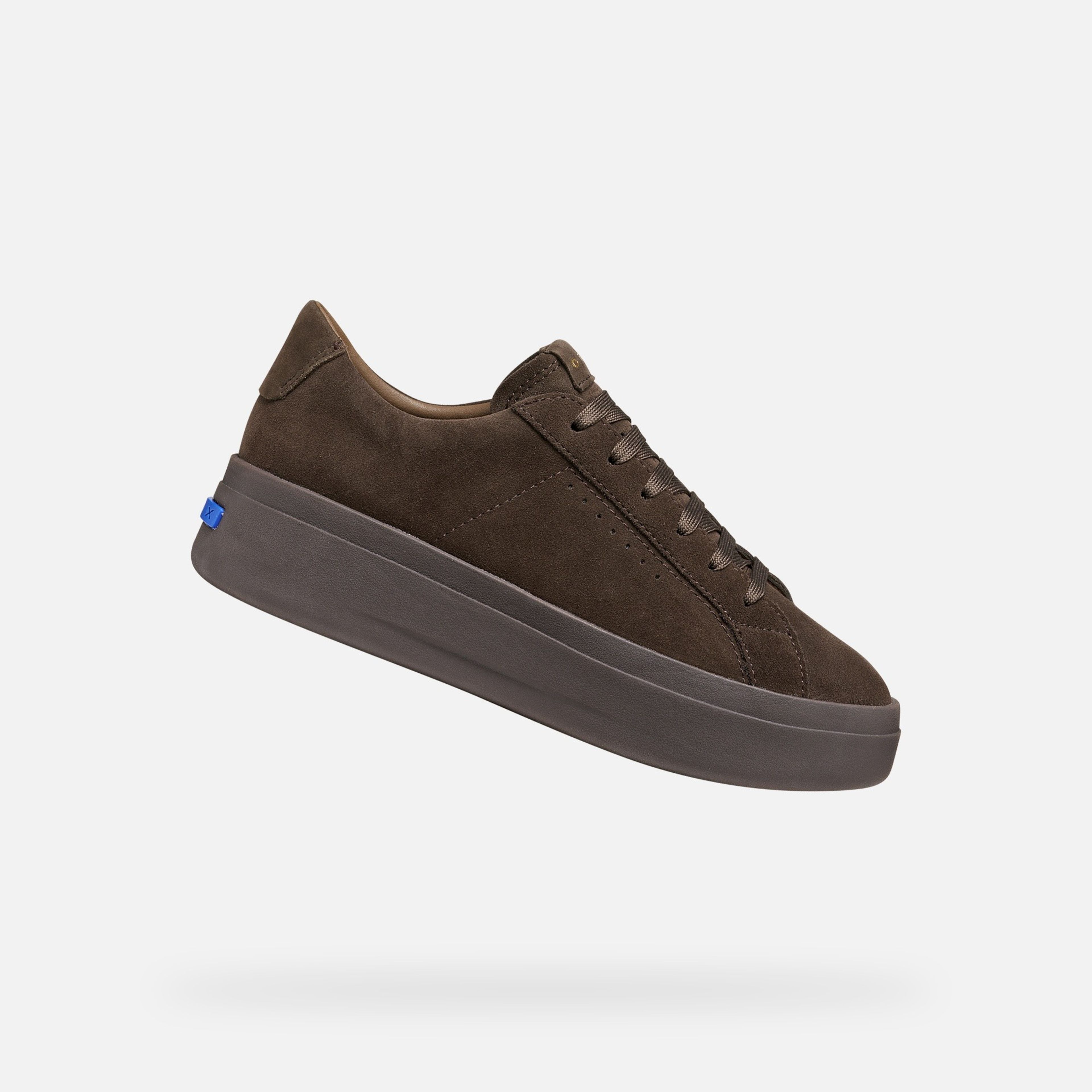 Tmavě hnědé dámské tenisky Geox Gxcp-03 - 001