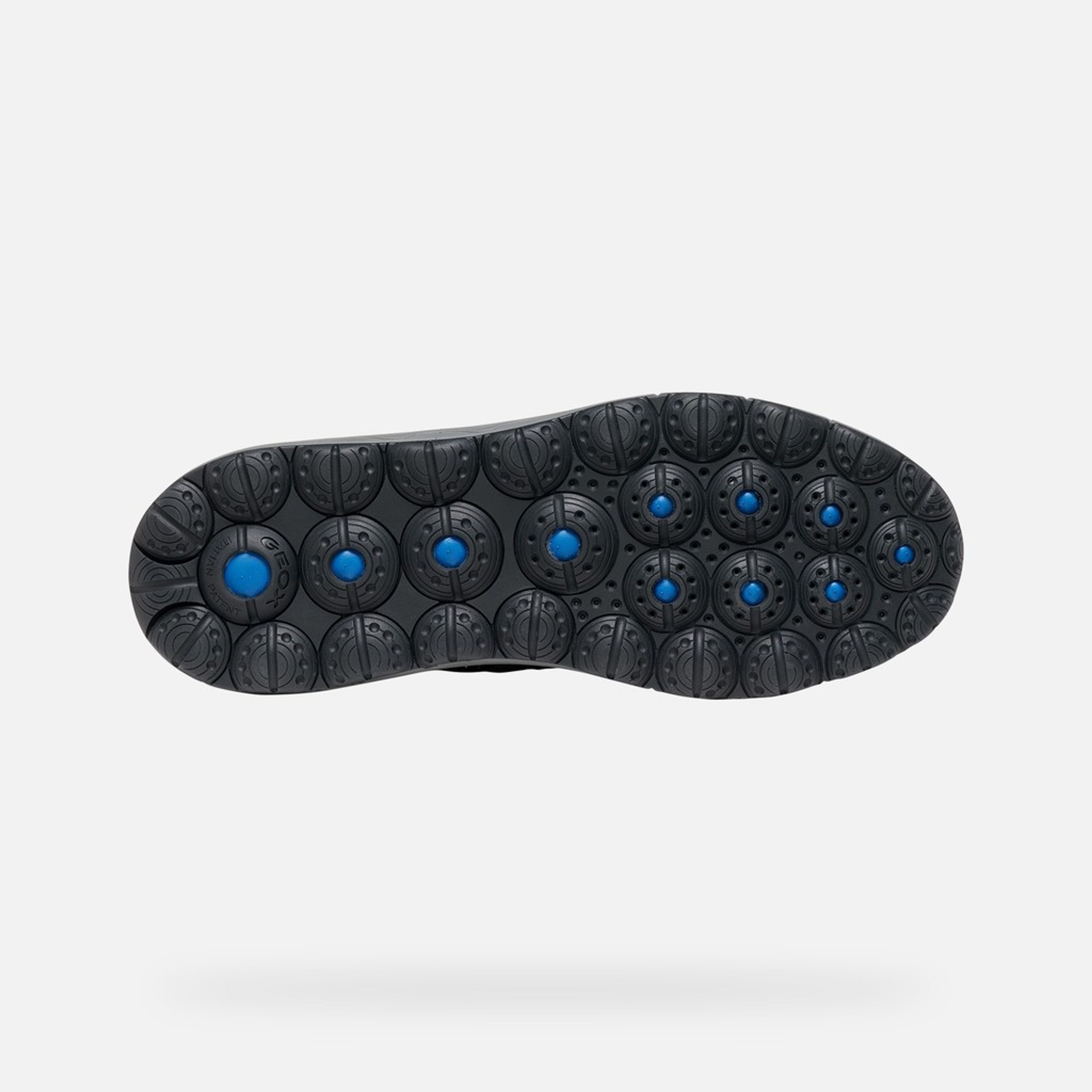 Ciemnobrązowe sneakersy męskie Geox Spherica 4X4 B ABX - 007