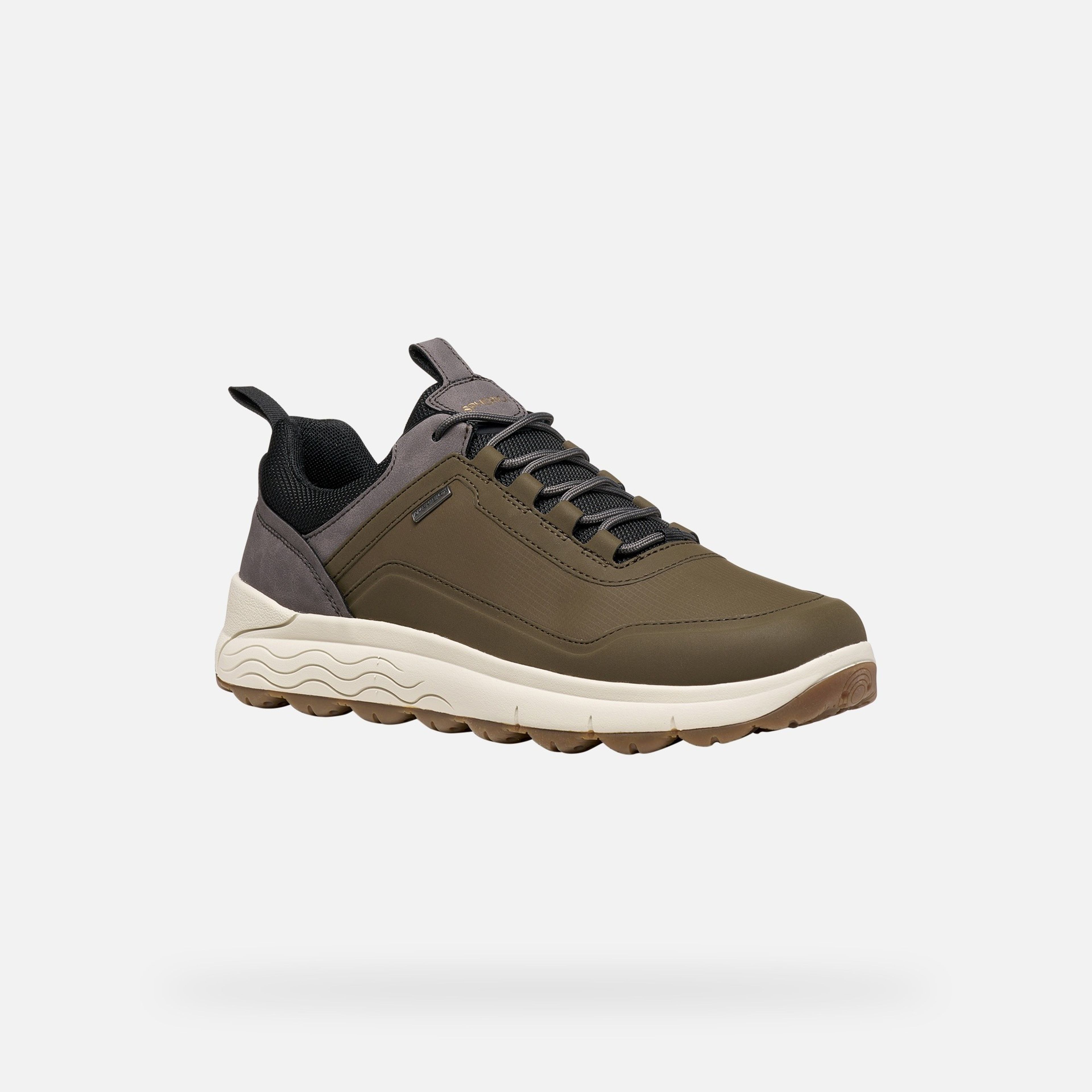 Khaki pánske tenisky Geox Spherica 4X4 B ABX - 004