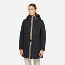 Černá dámská parka Geox Spherica-Černá - 001