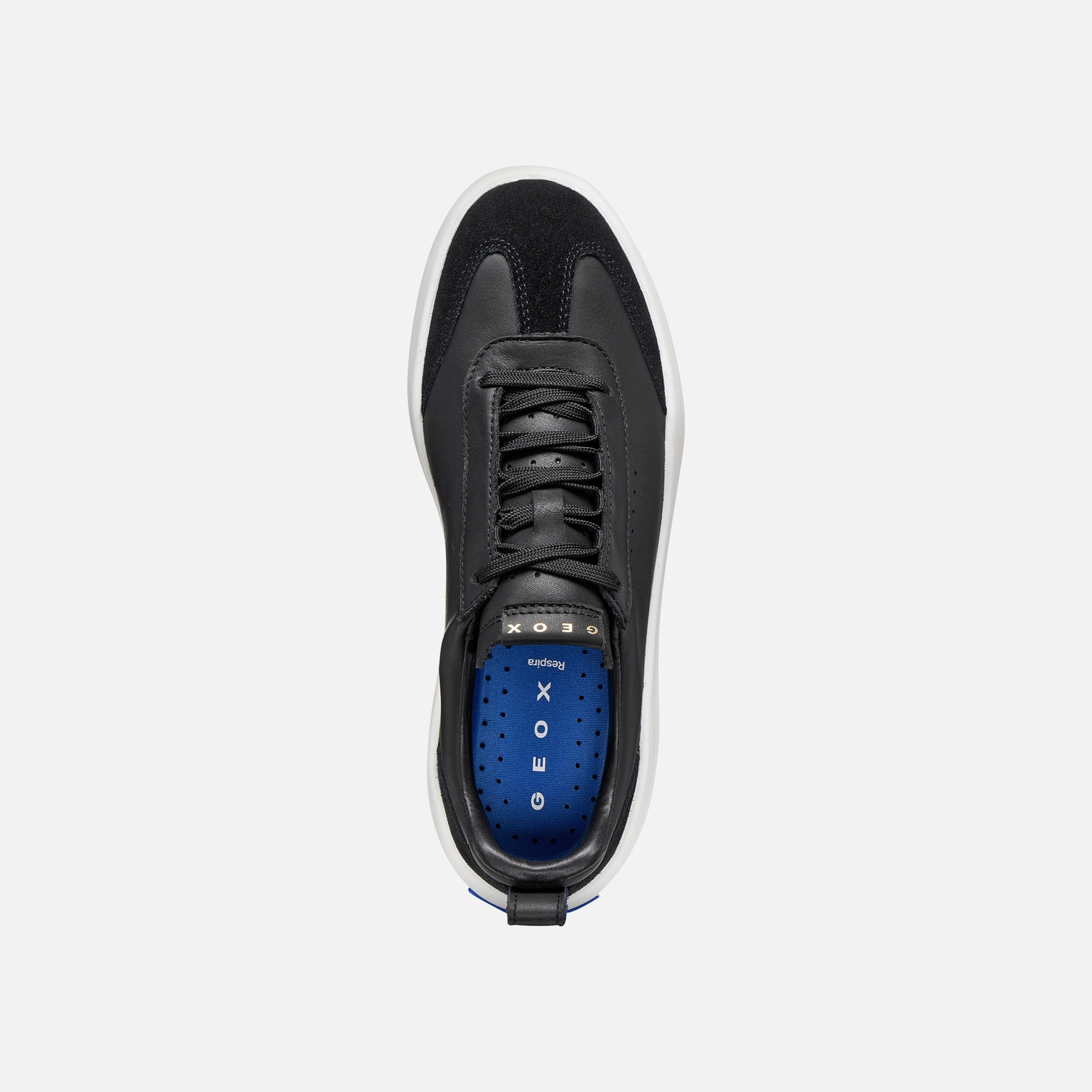 Čierne dámske tenisky Geox GXCP-02 - 006