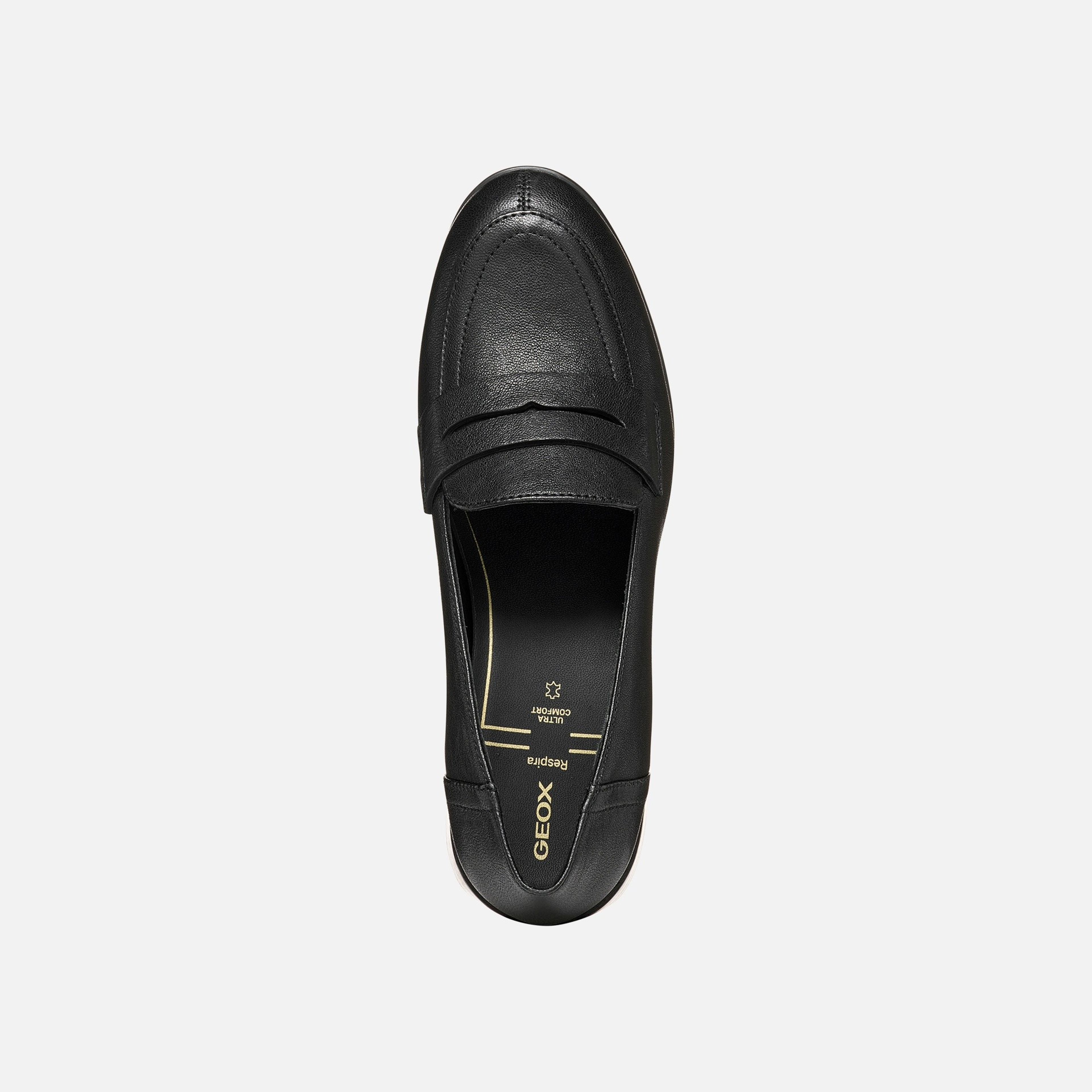 Černá dámská obuv na podpatku Geox Walk Pleasure 55T - 006