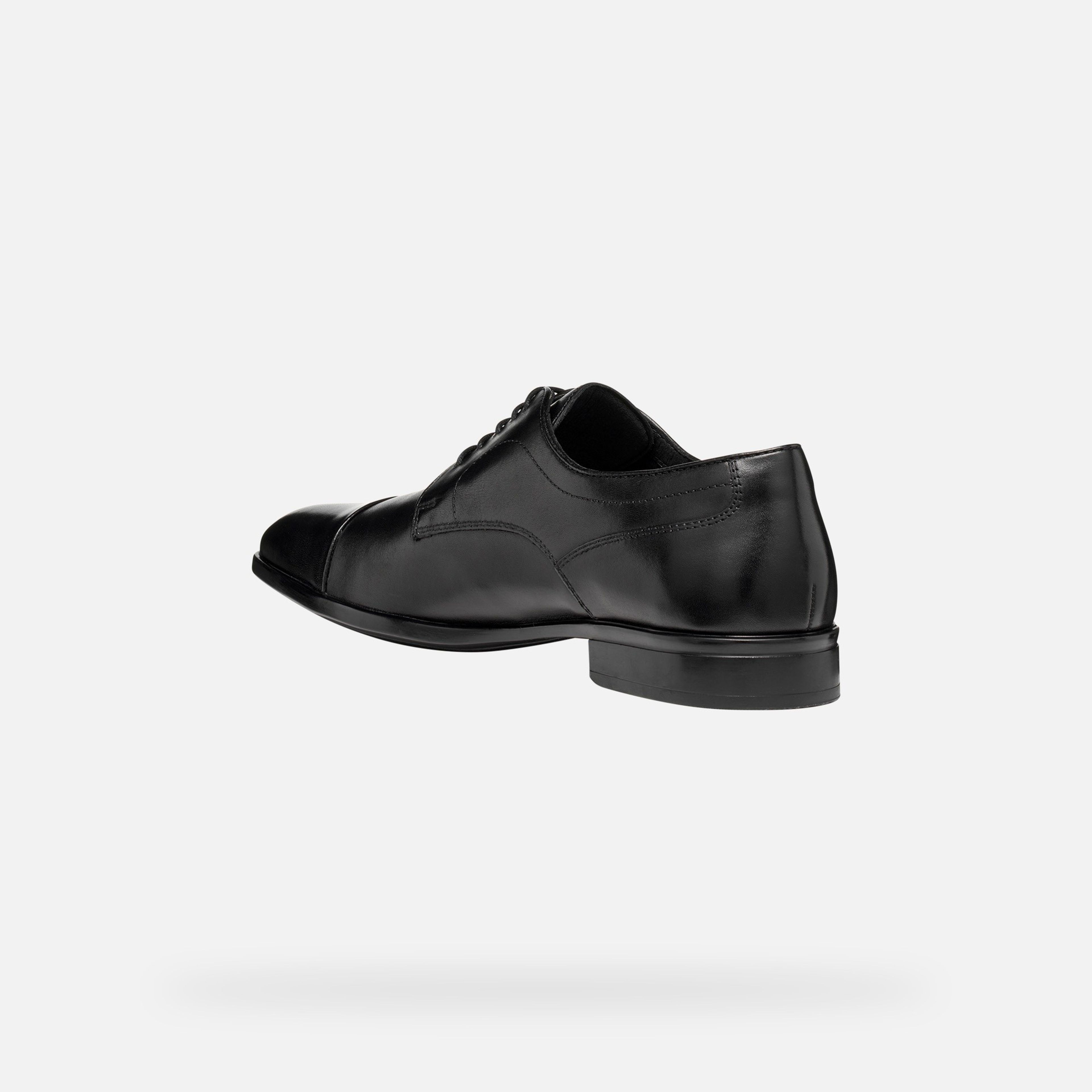 Černá pánská společenská obuv Geox Thalos - 005