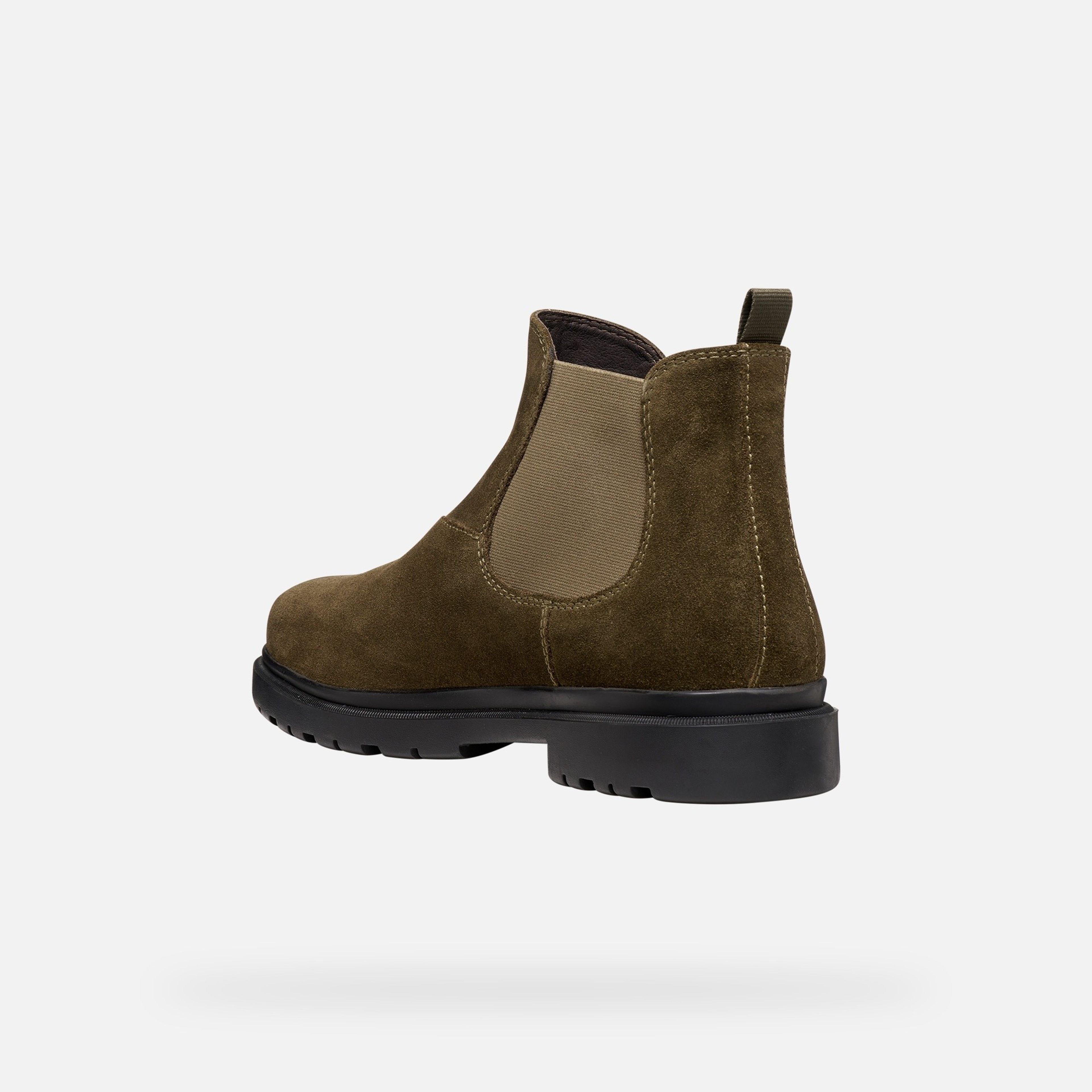 Khaki pánska členková obuv Geox Andalo - 004