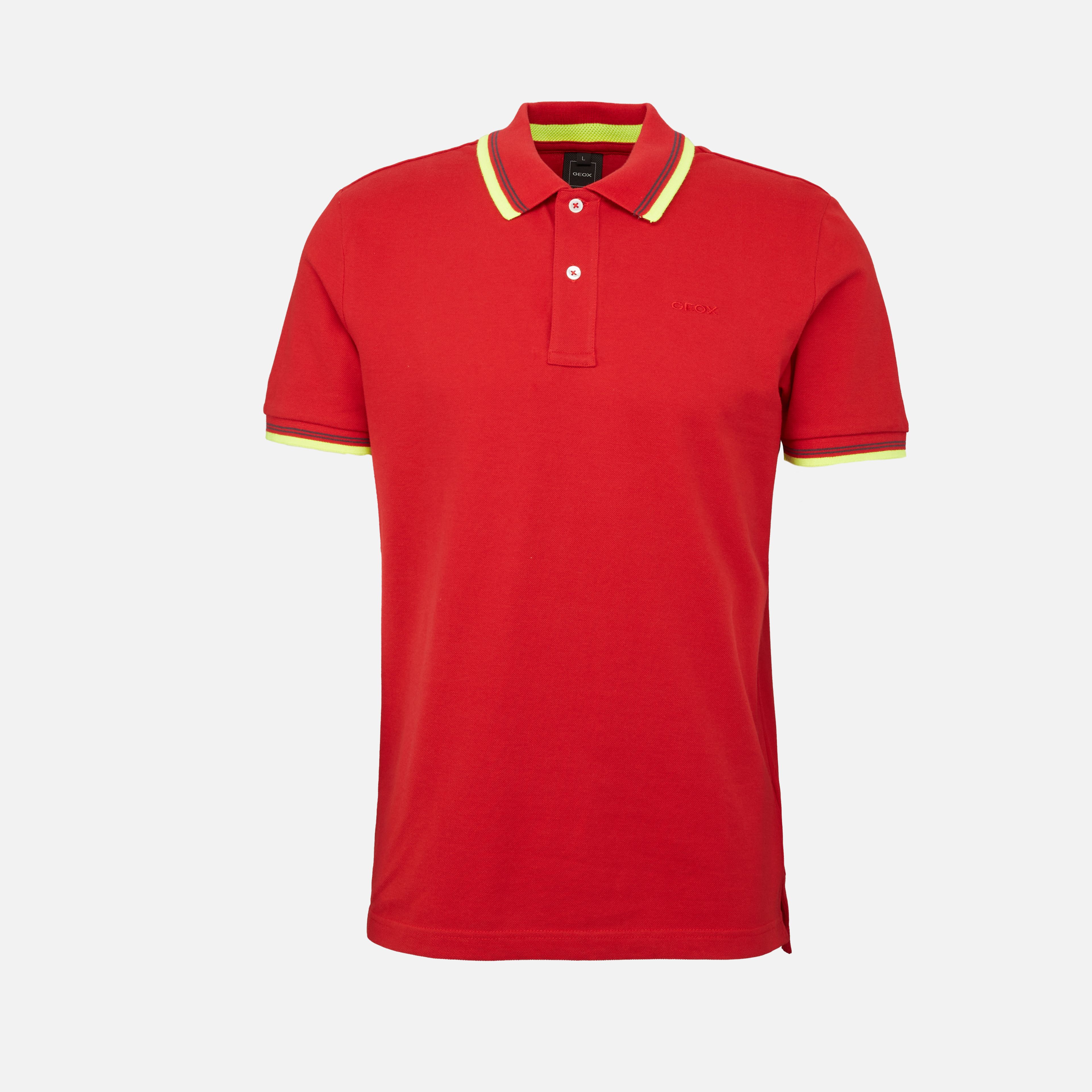 Červené pánské polotričko Geox Polo