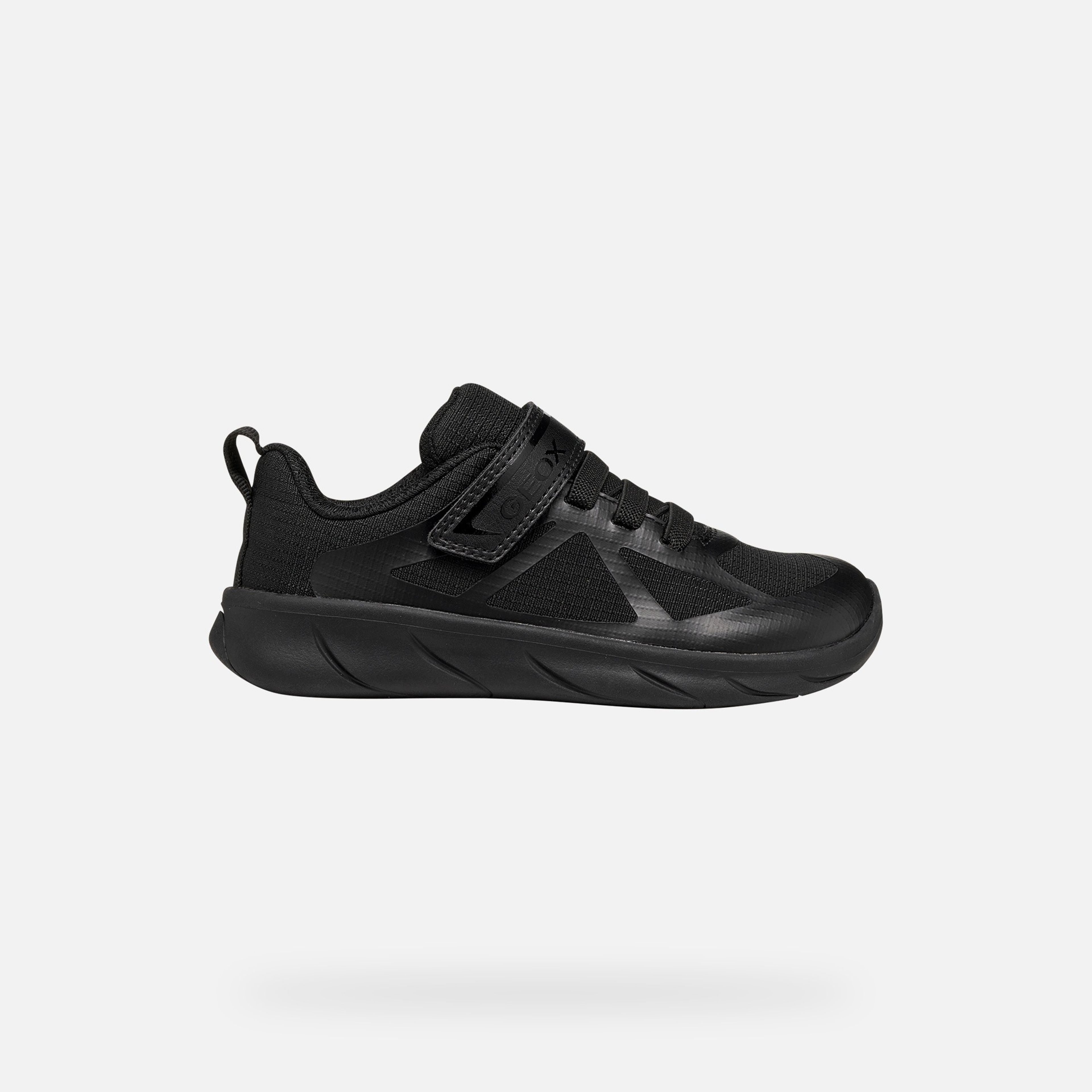 Czarne chłopięce sneakersy barefoot Geox Foot-run - 002