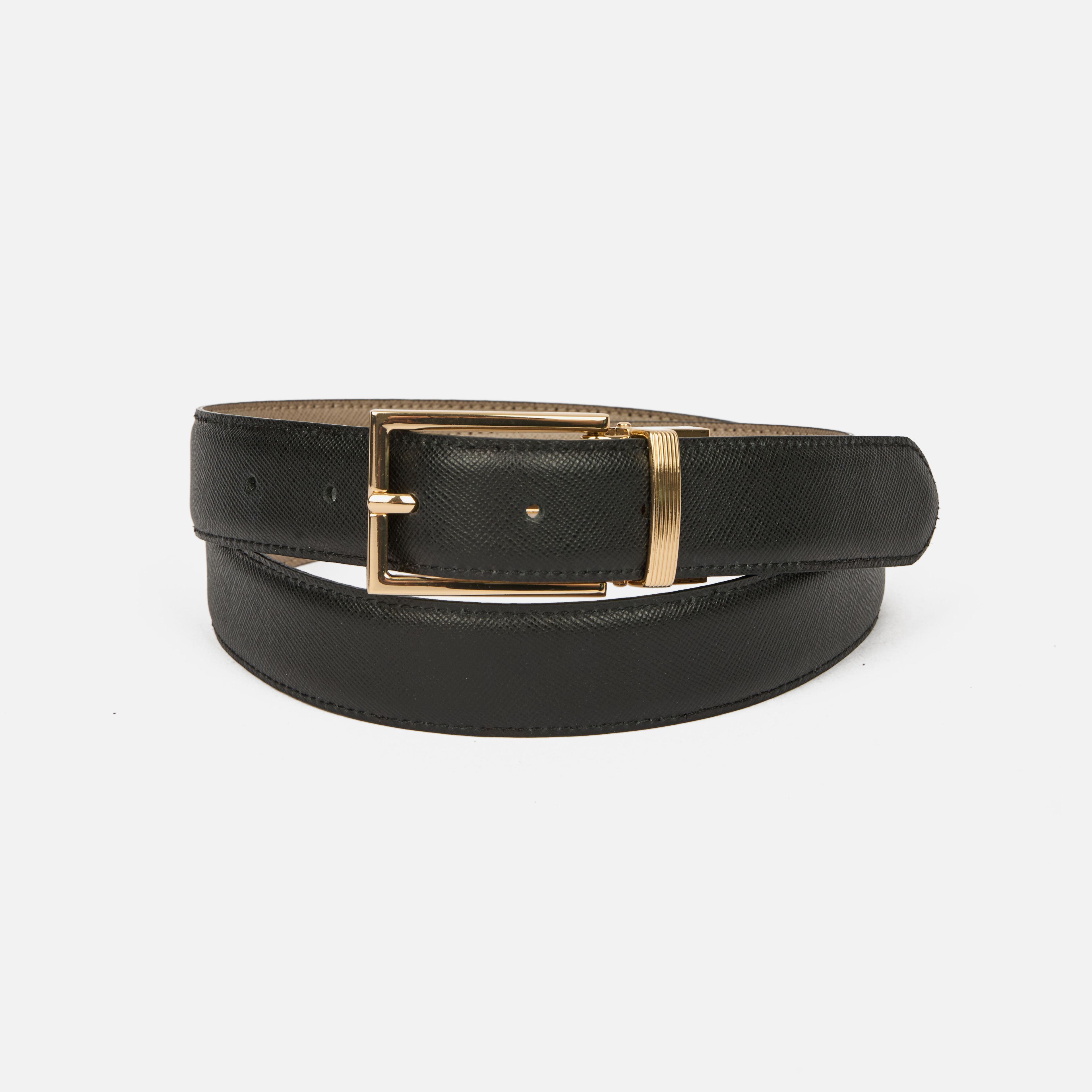 Černý dámský pásek Geox Belt
