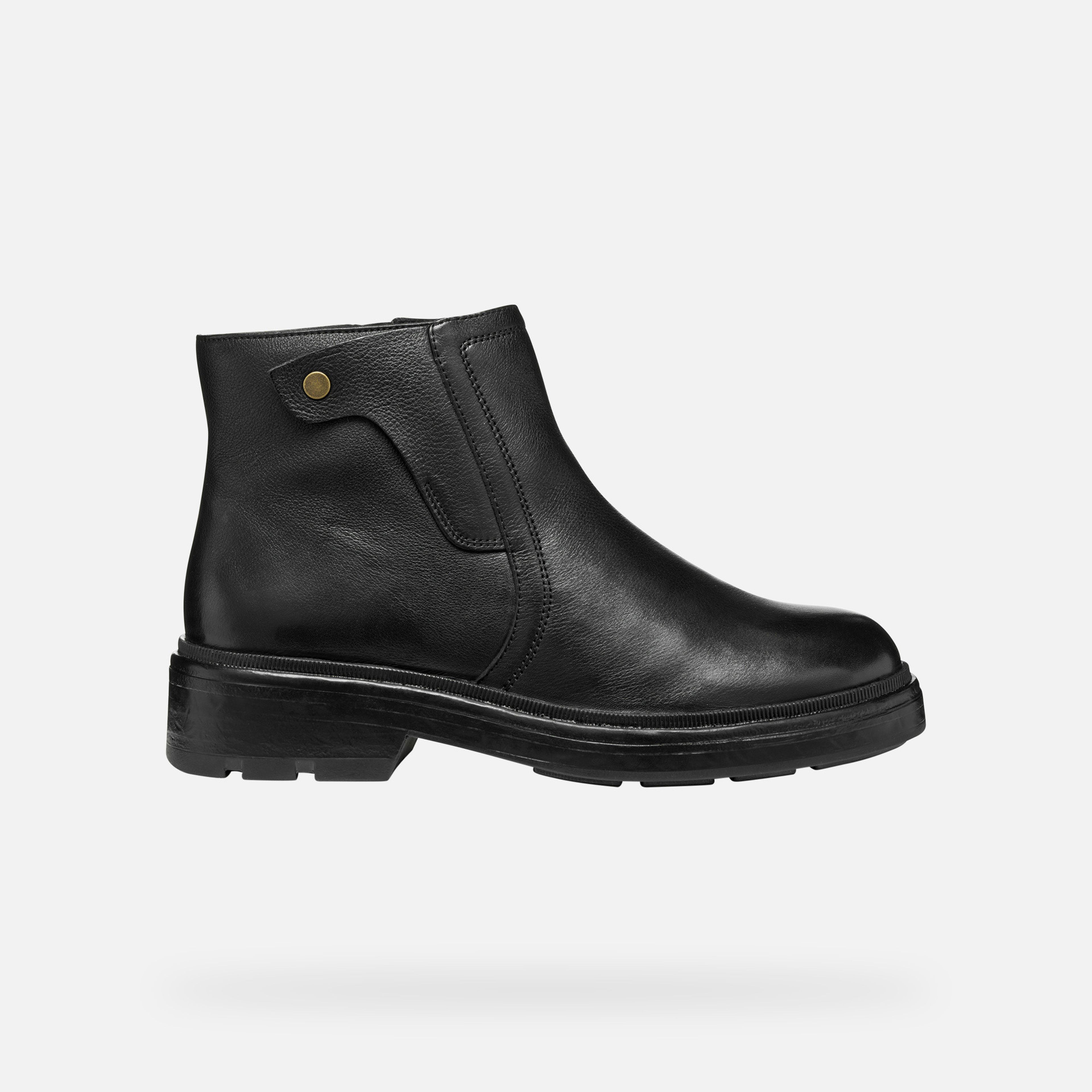 Černá dámská kotníková obuv Geox Swelen - 002