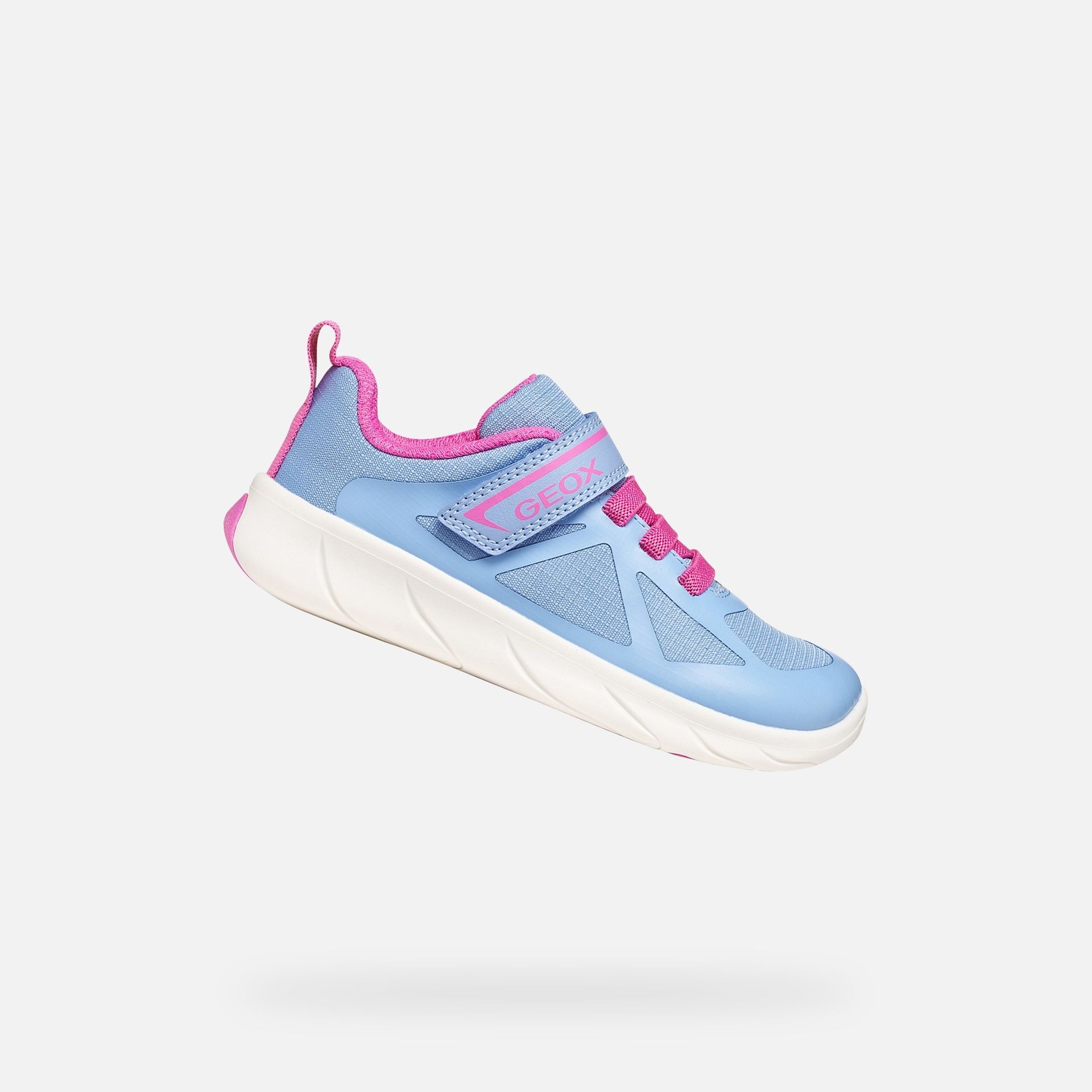 Svetlomodré dievčenské tenisky Geox Foot-run - 001