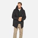 Czarna męska parka Geox Spherica-Czarna - 001