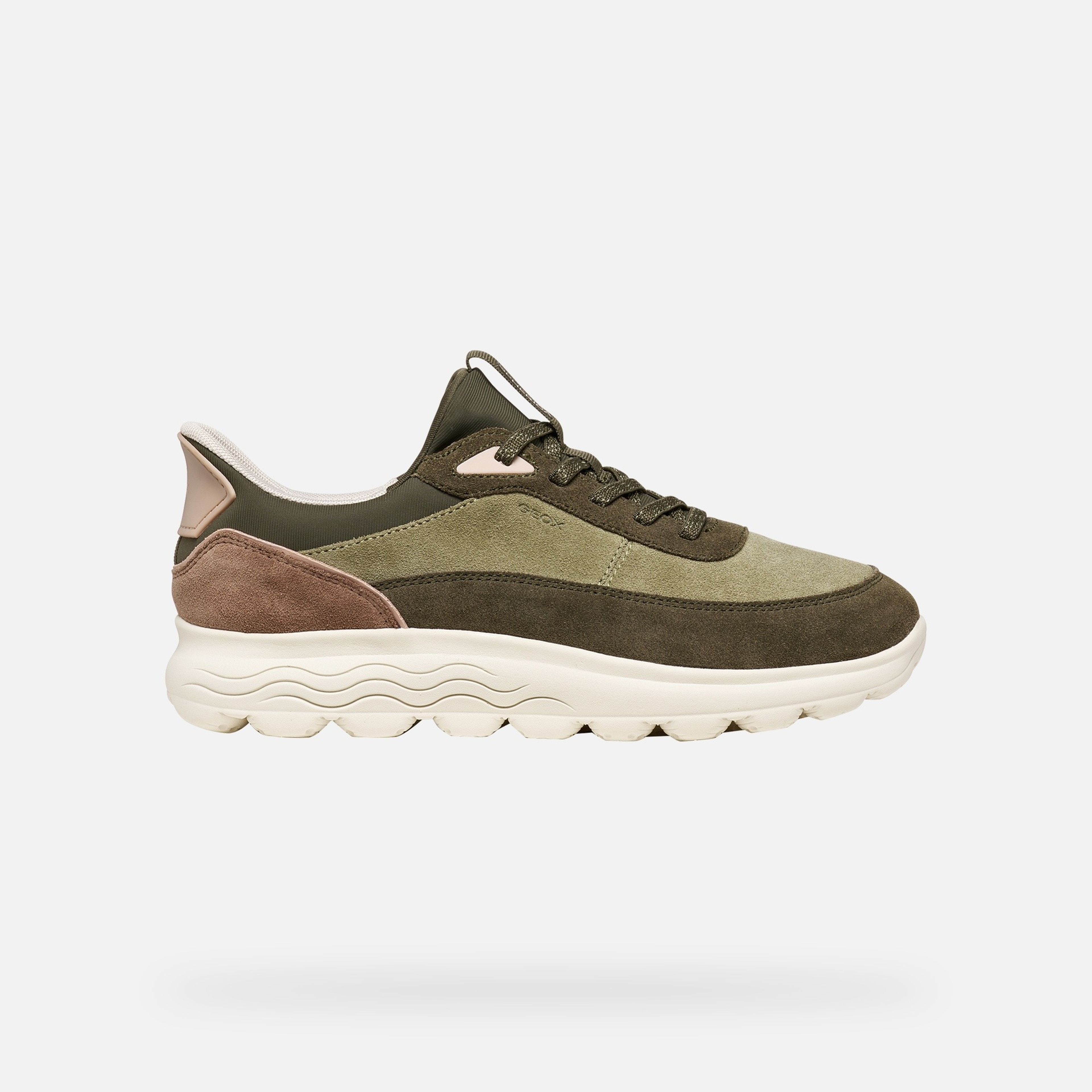 Sneakers verzi pentru femei Geox Spherica™ Plus - 010