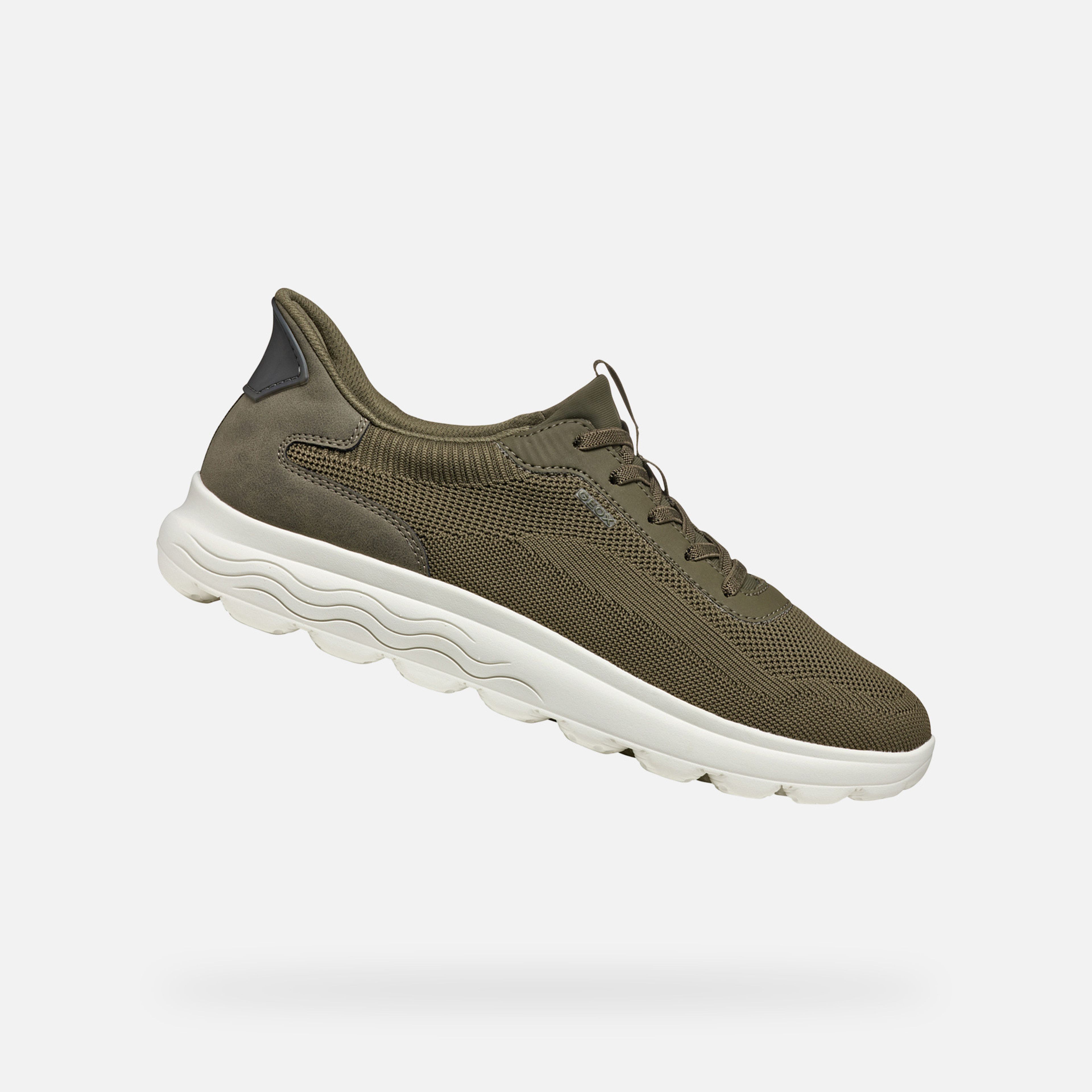 Khaki pánske tenisky Geox Spherica Plus