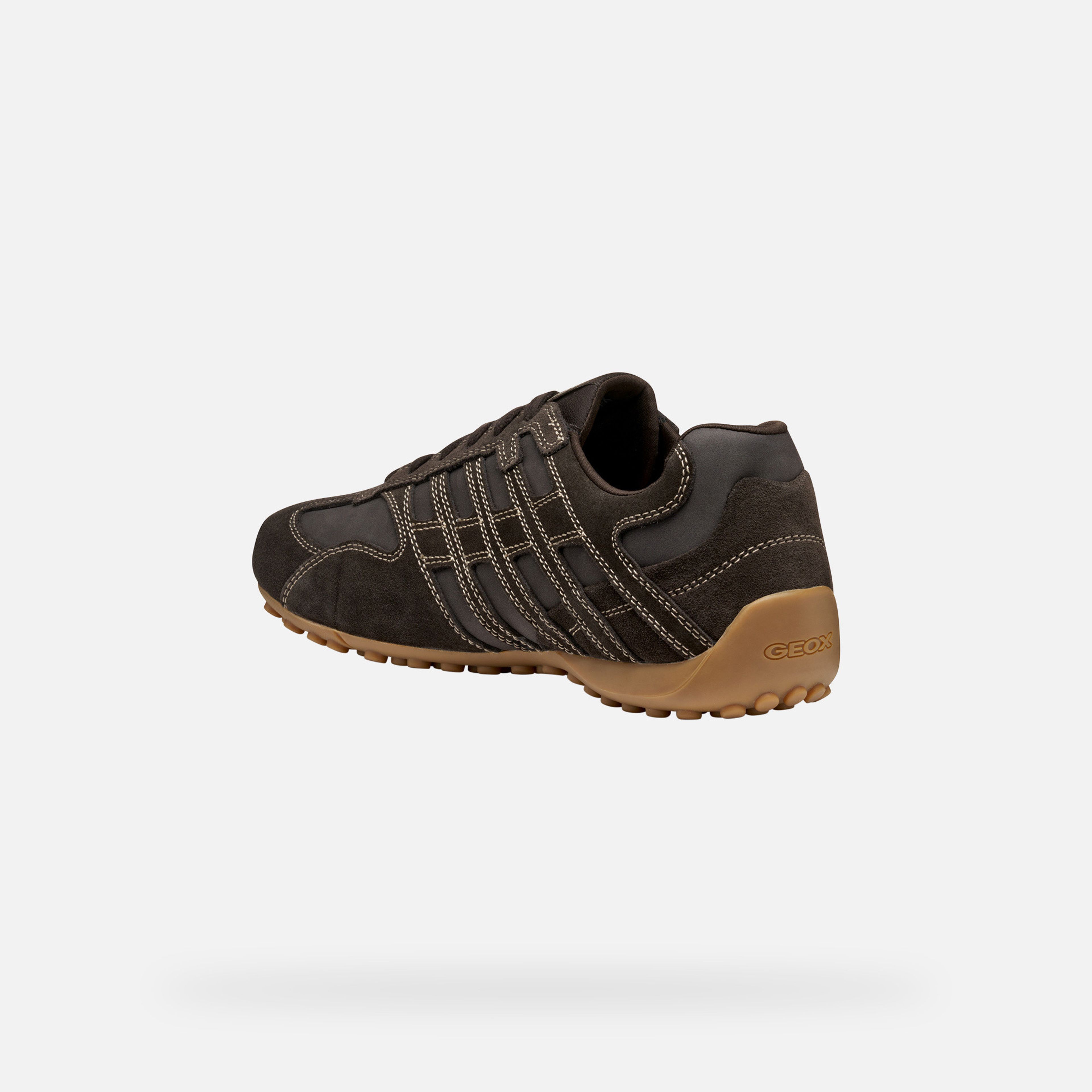 Černé pánské tenisky Geox Snake Original - 004