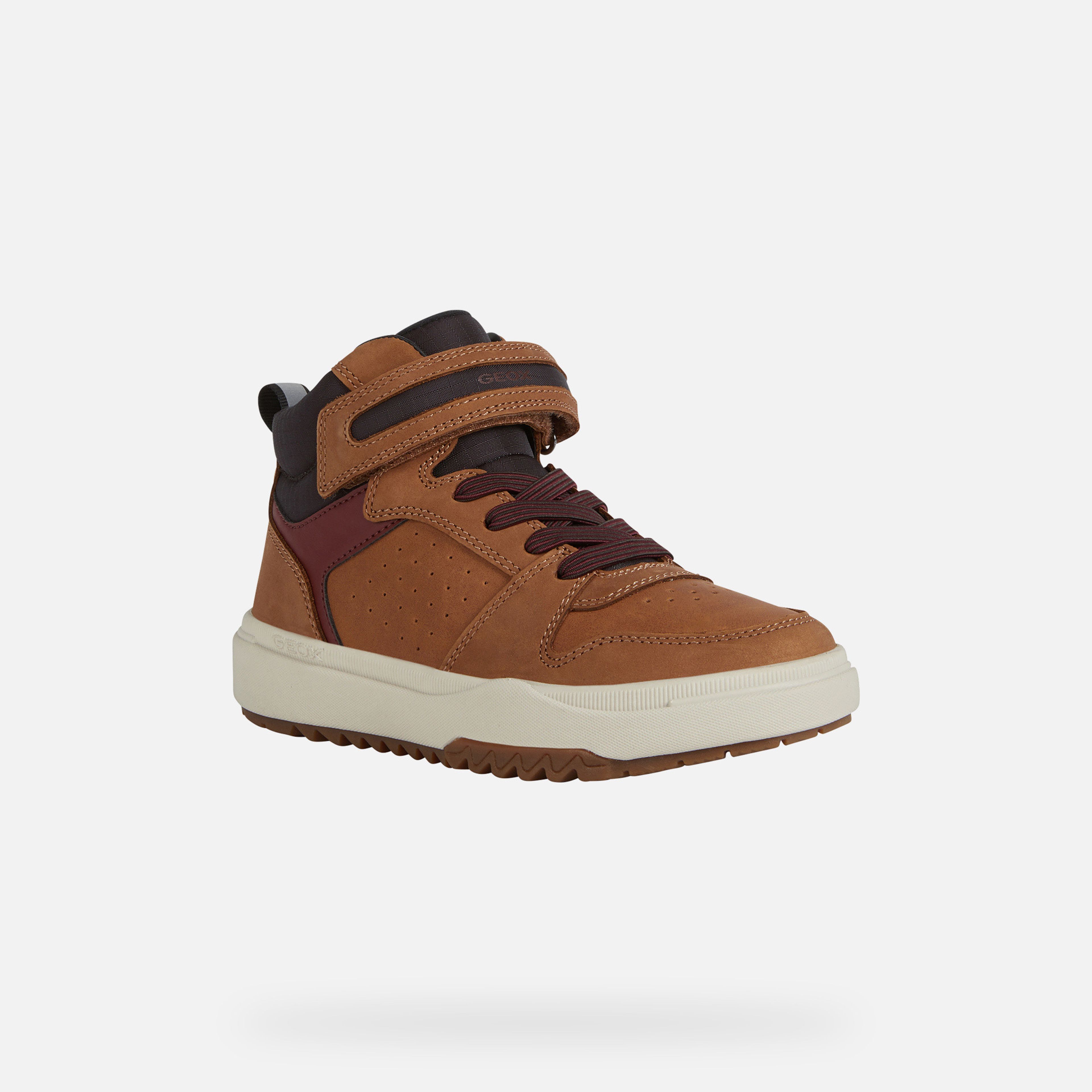 Hnedé chlapčenské tenisky Geox Bunshee - 003