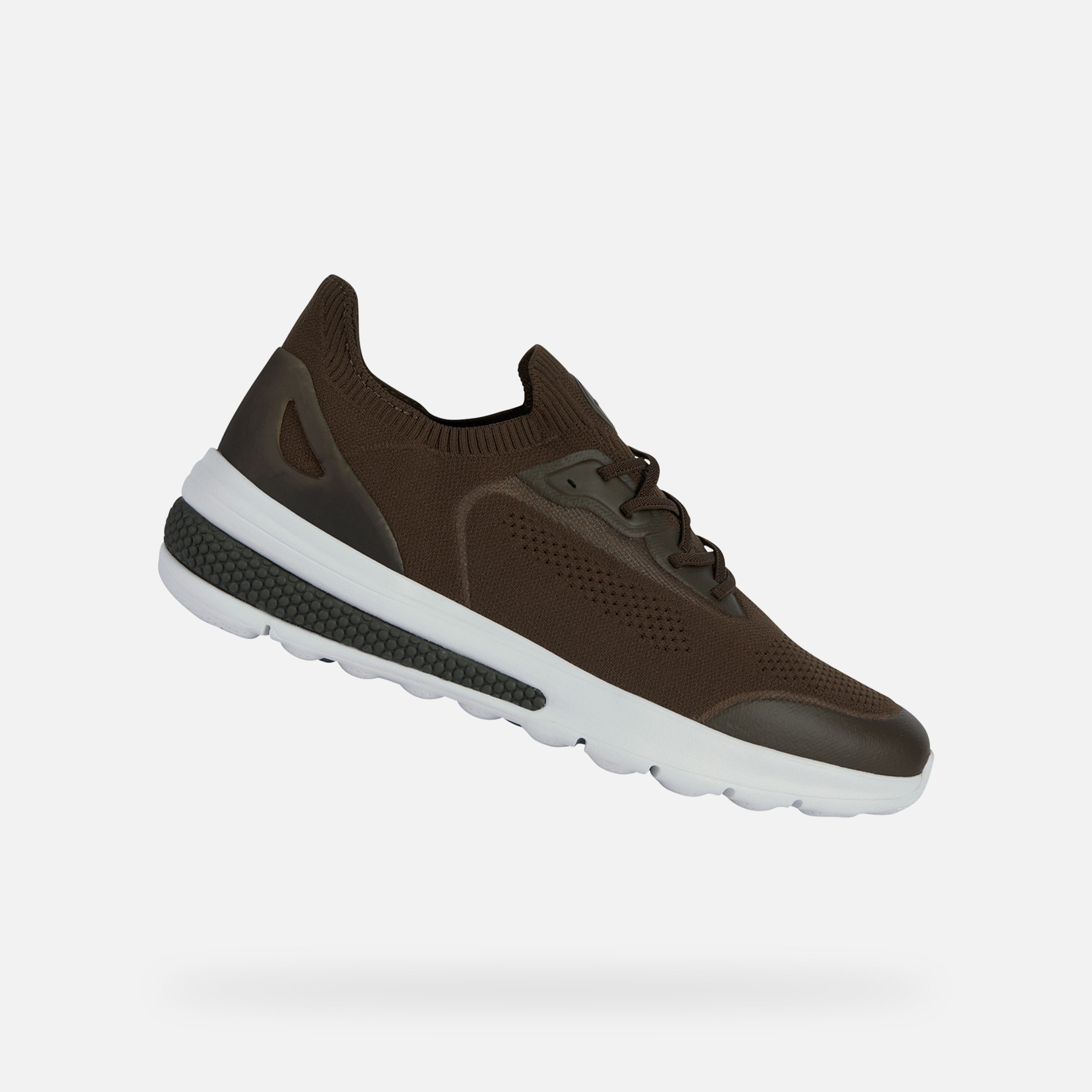 Khaki pánské tenisky Geox Spherica actif