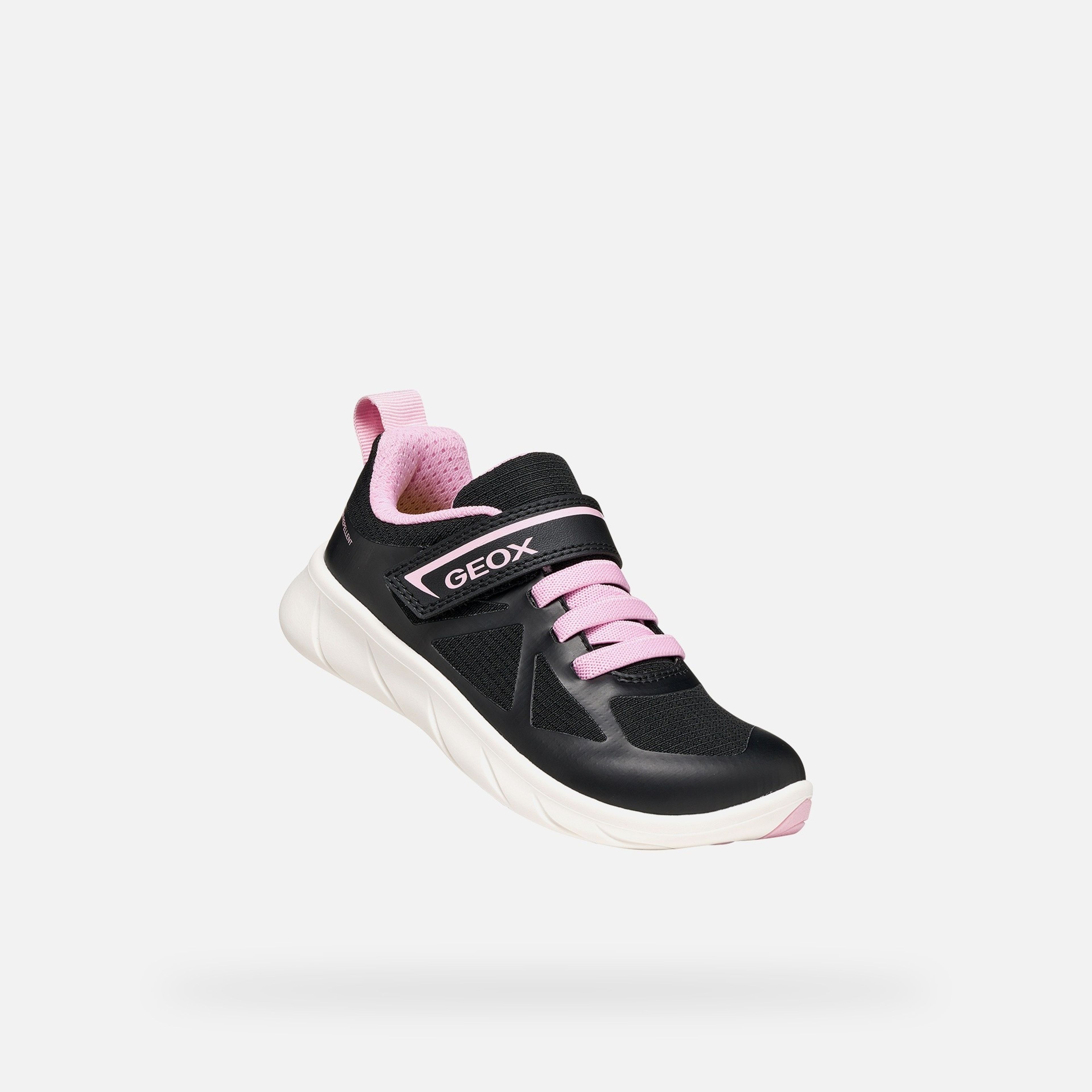 Čierne dievčenské tenisky Geox Foot-run - 005