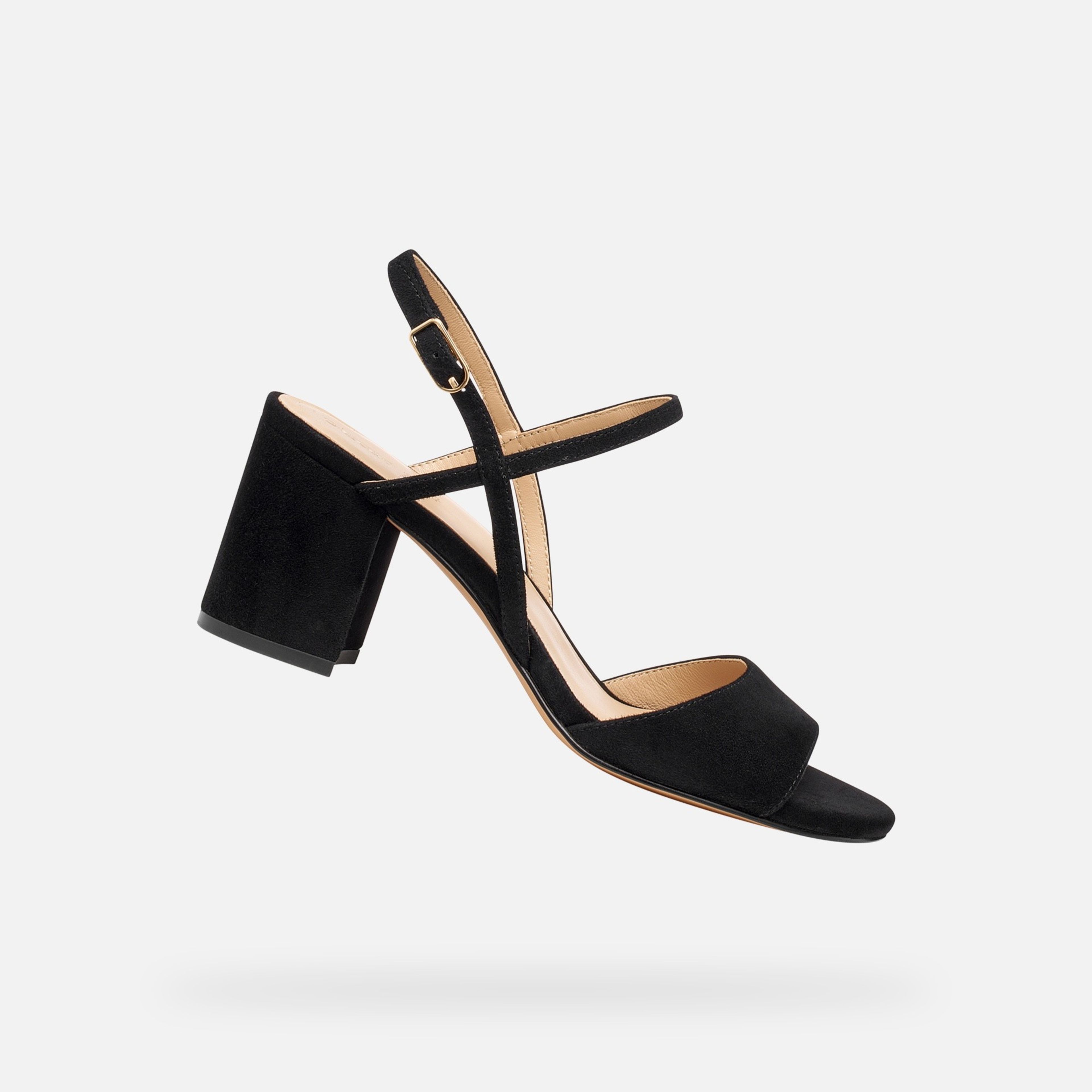 Čierne dámske sandále Geox Virnilisa 65 S