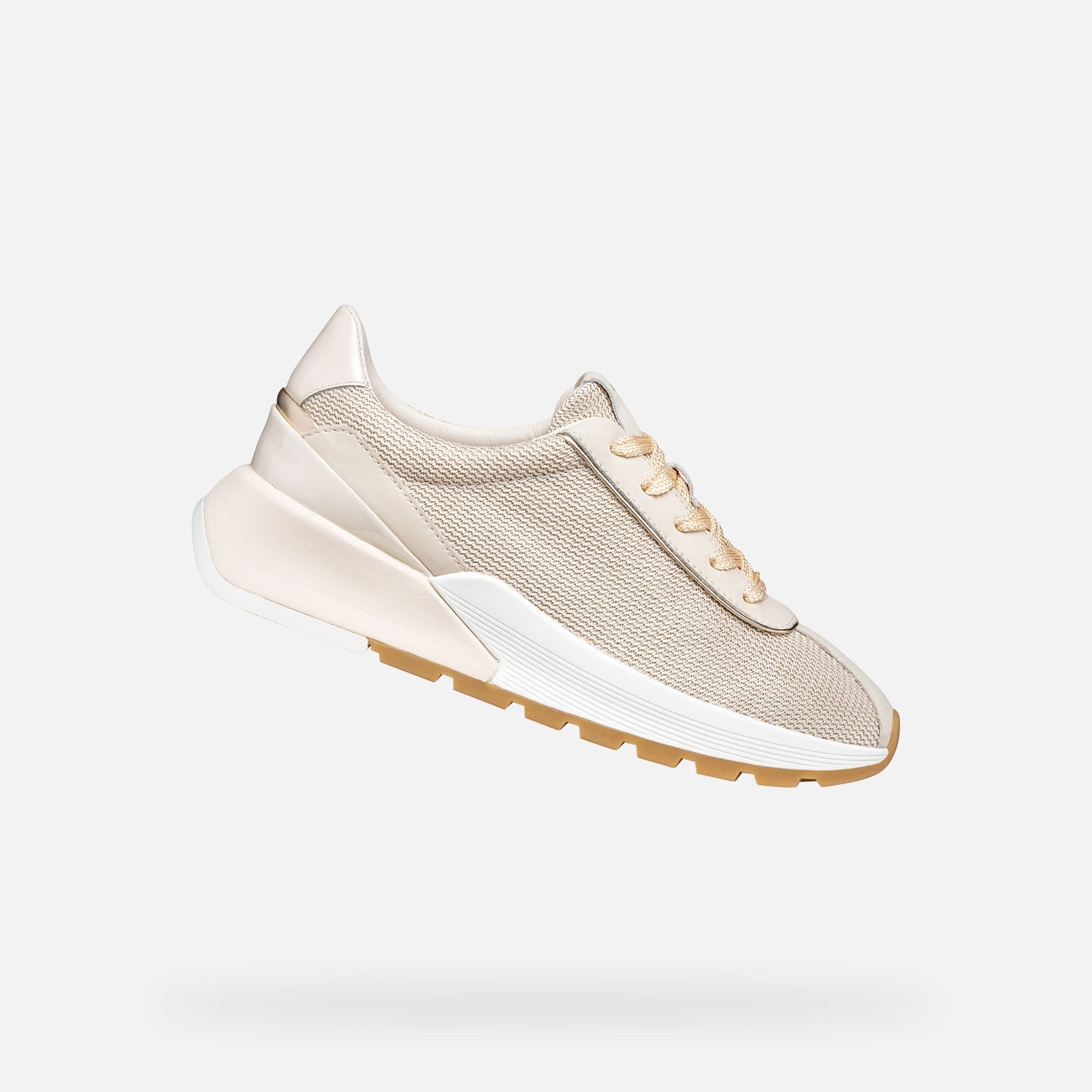 Béžové dámské tenisky Geox Metropoli