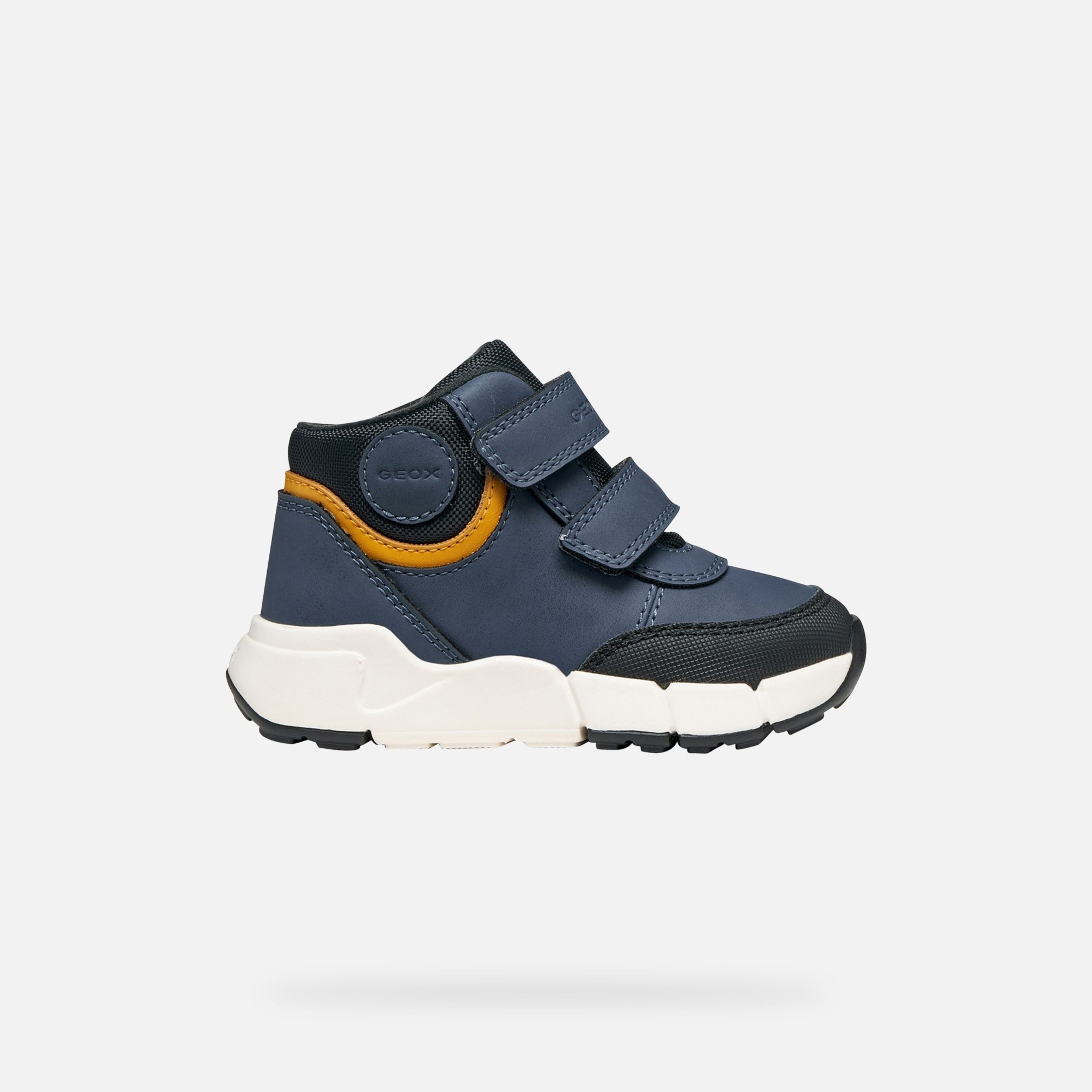 Modrá chlapčenská členková obuv Geox Flexyper Mini - 002