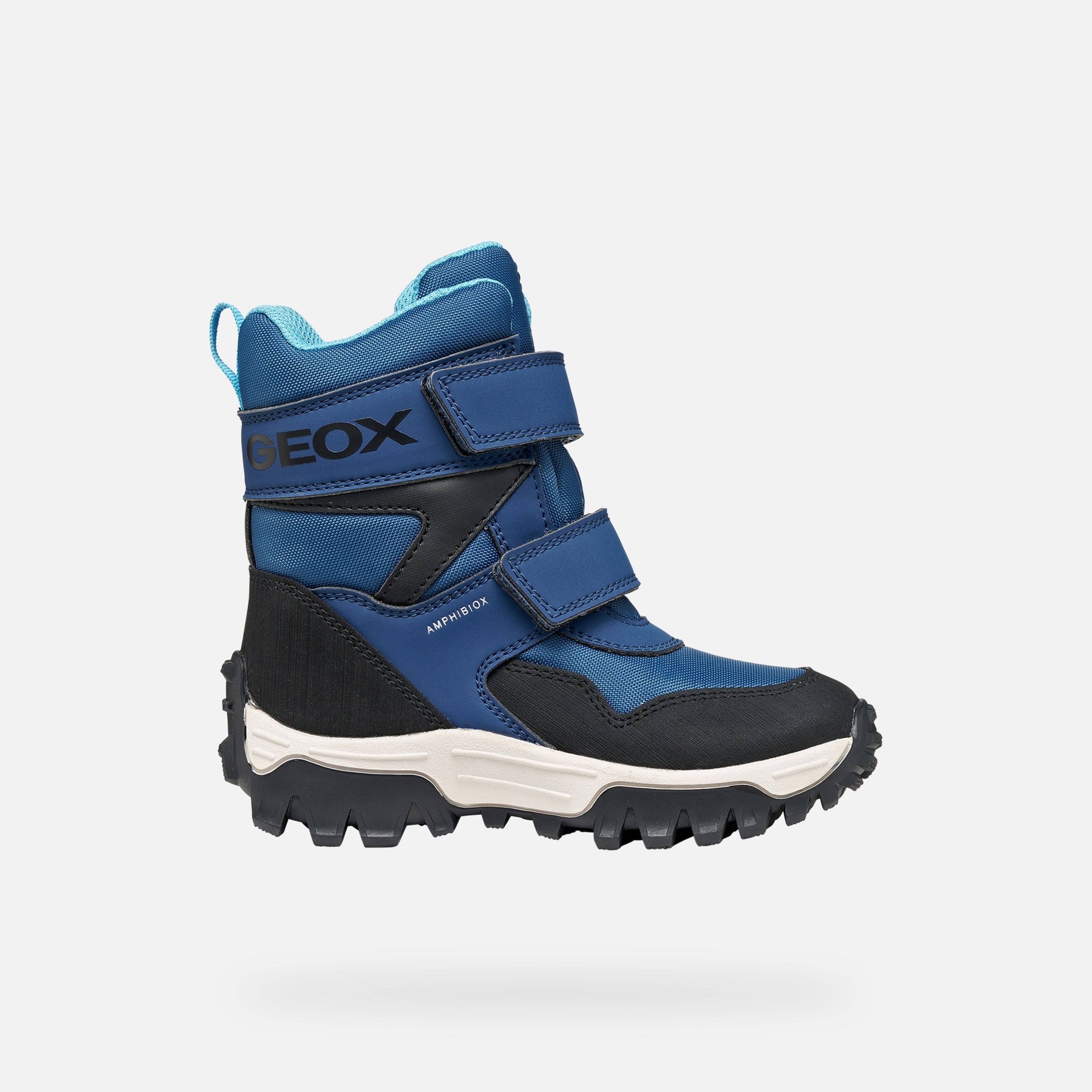 Modrá chlapecká zimní obuv Geox Himalaya B ABX - 002