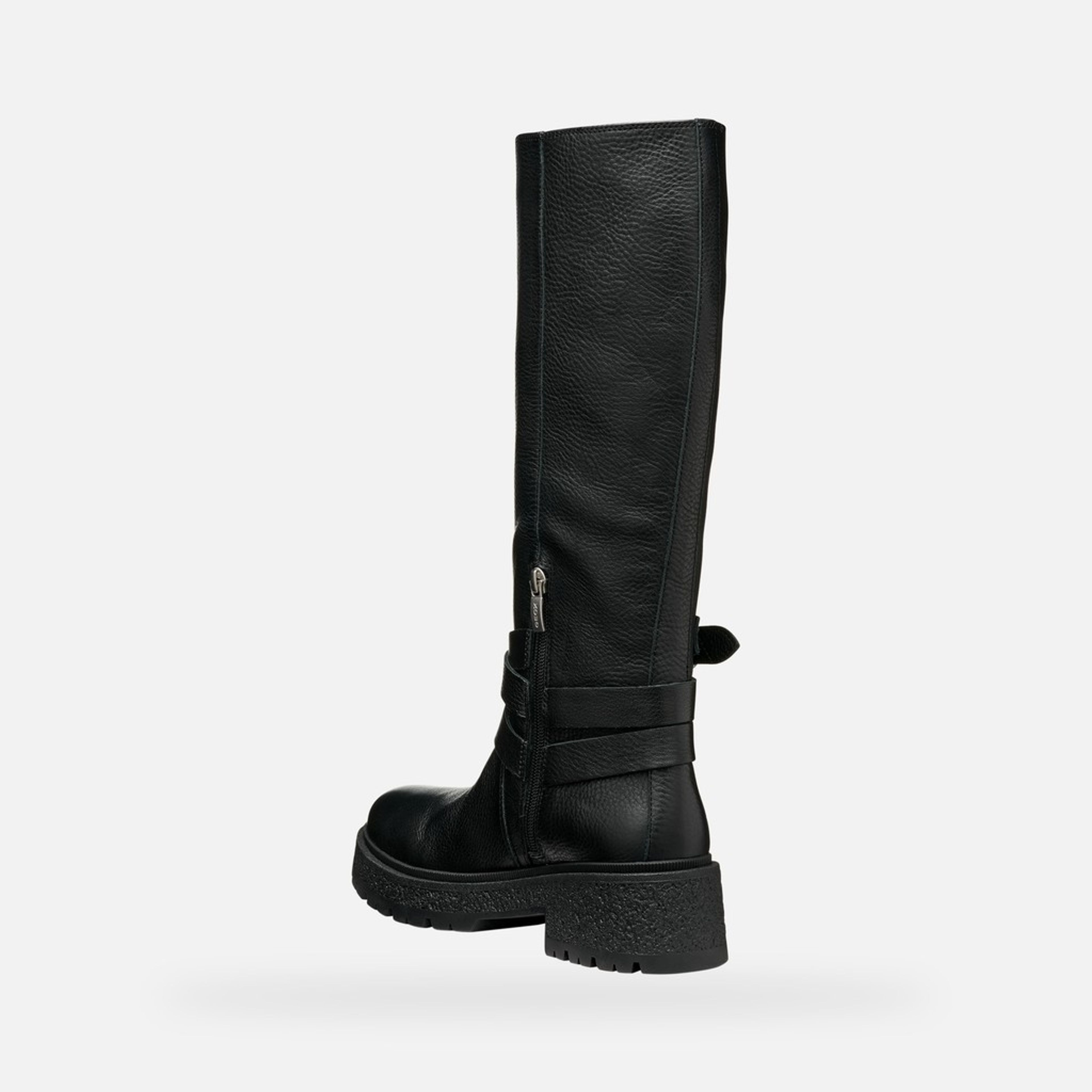 Čierne dámske čižmy Geox Eivette - 004