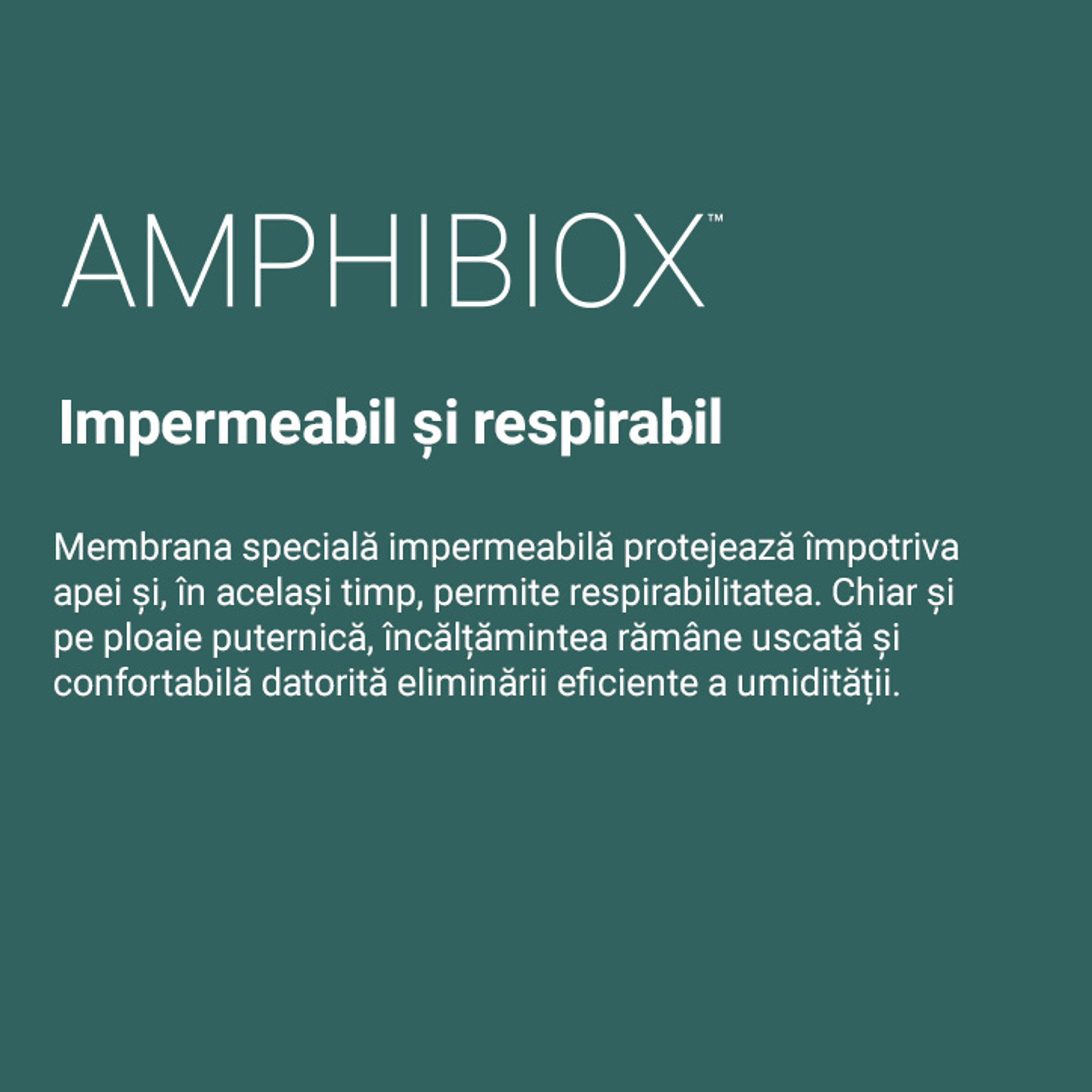 Amphibiox™ – protecție impermeabilă pentru încălțăminte