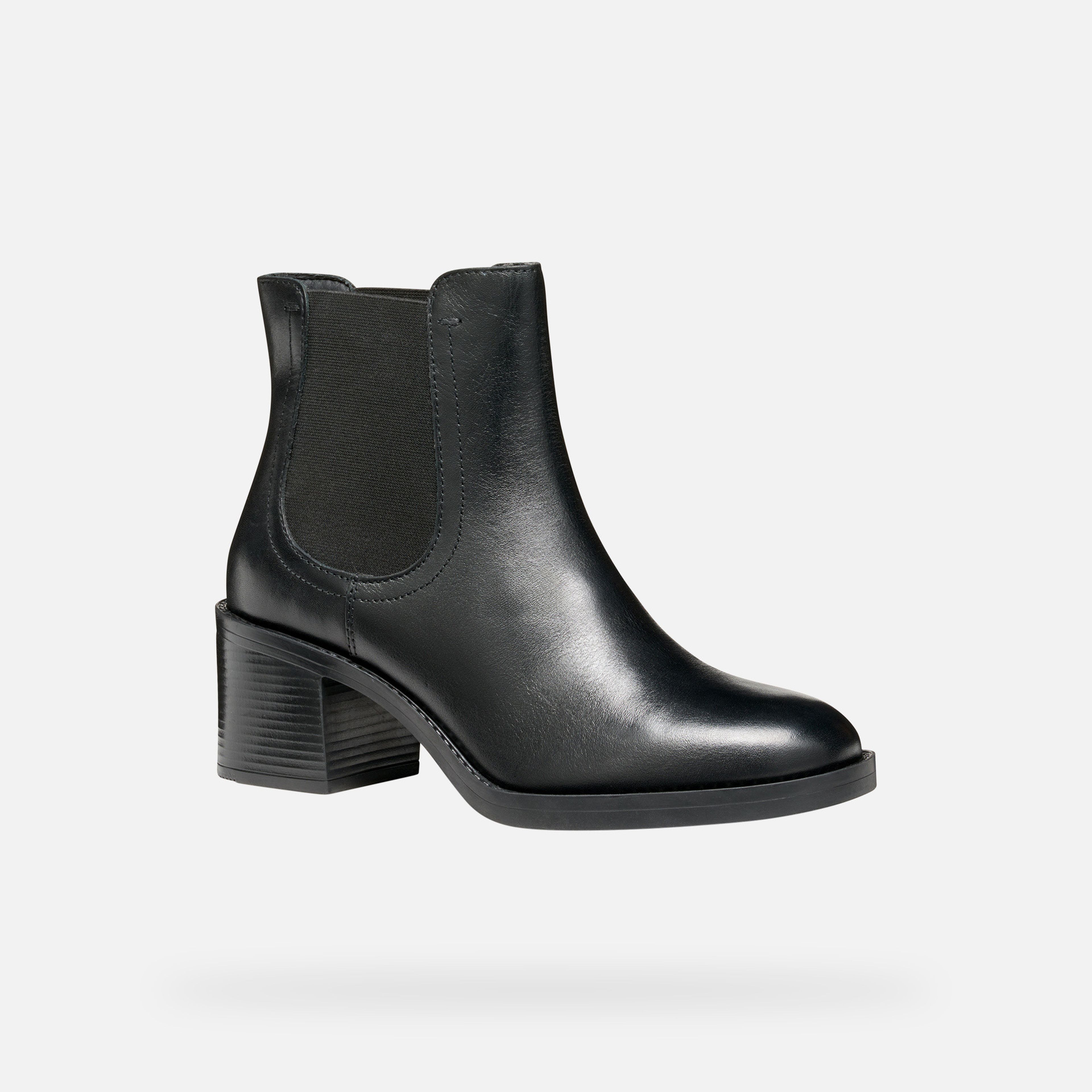 Černá dámská kotníková obuv Geox Serilda 60 - 004