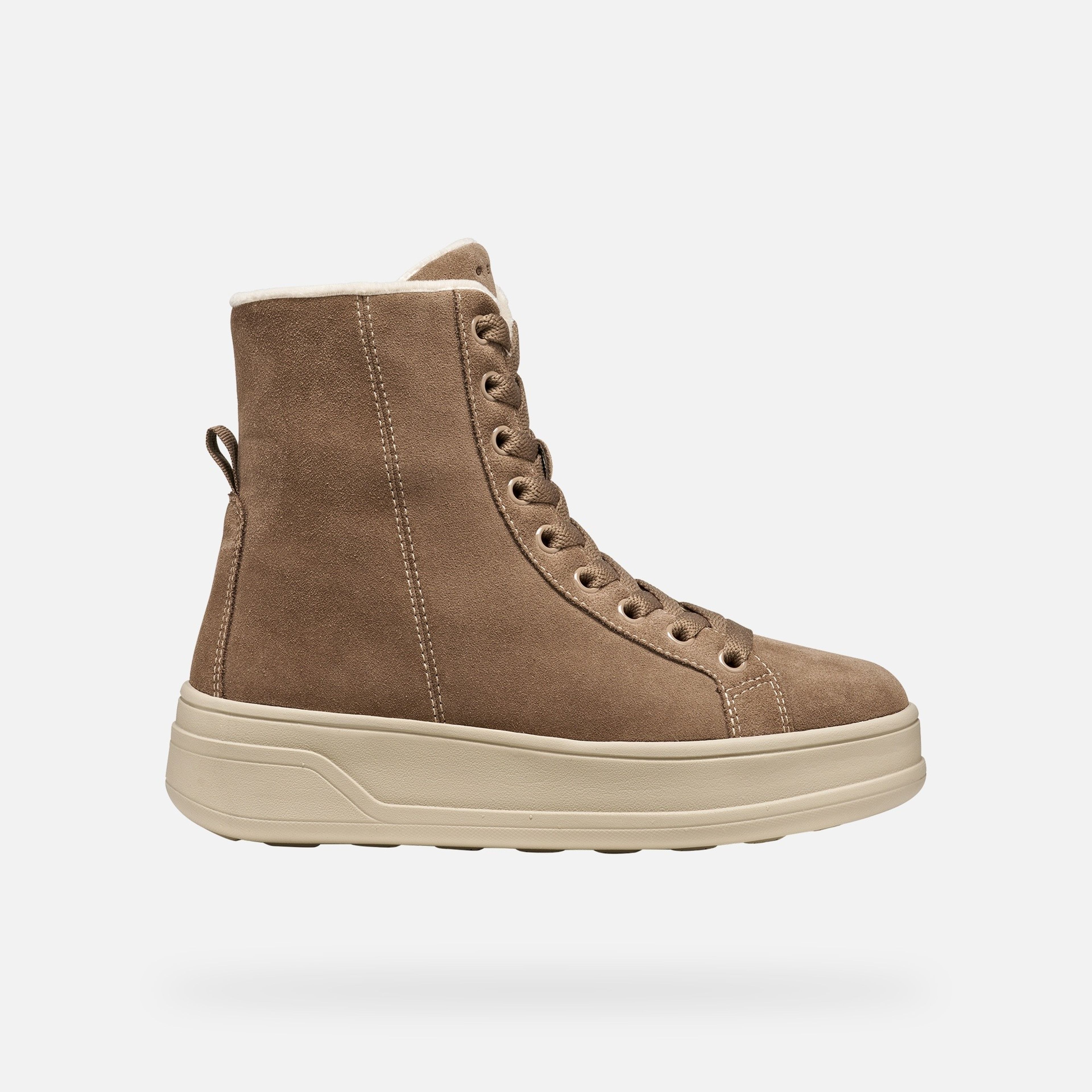 Ghete maro pentru femei Geox Spherica Ecub-2 - 002