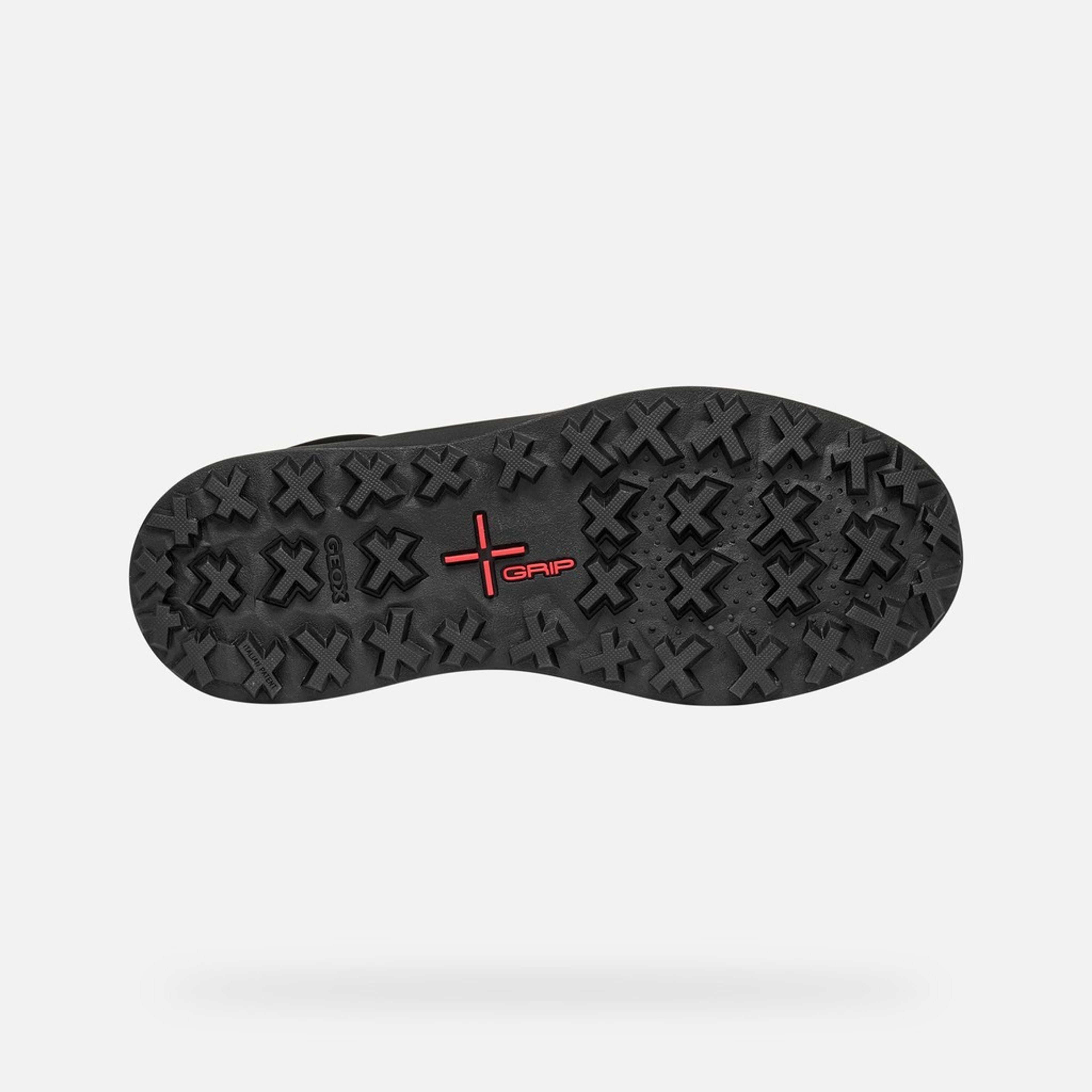 Černá pánská kotníková obuv Geox Granito + Grip B A - 008