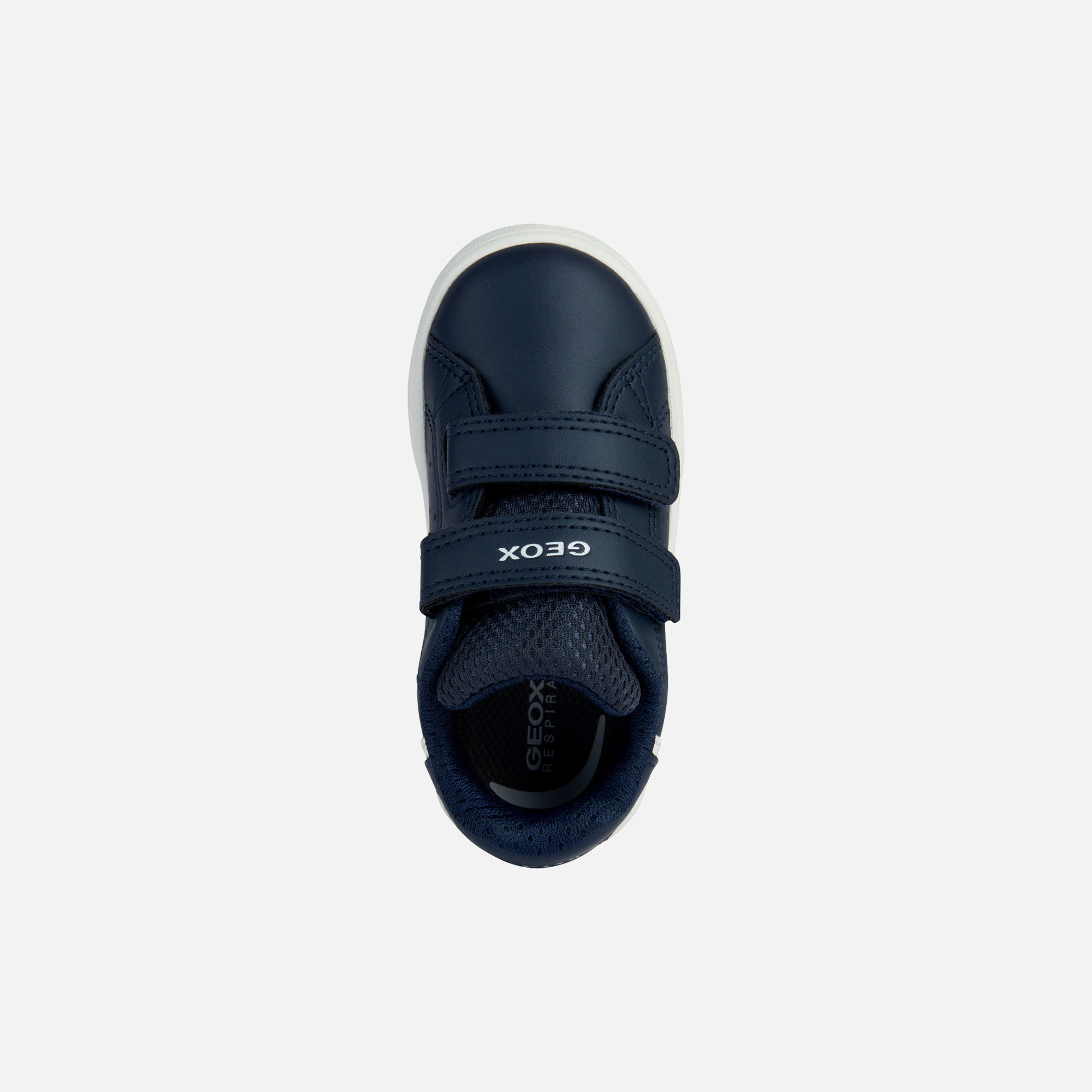 Ciemnogranatowe chłopięce tenisówki Geox Eclyper - 006