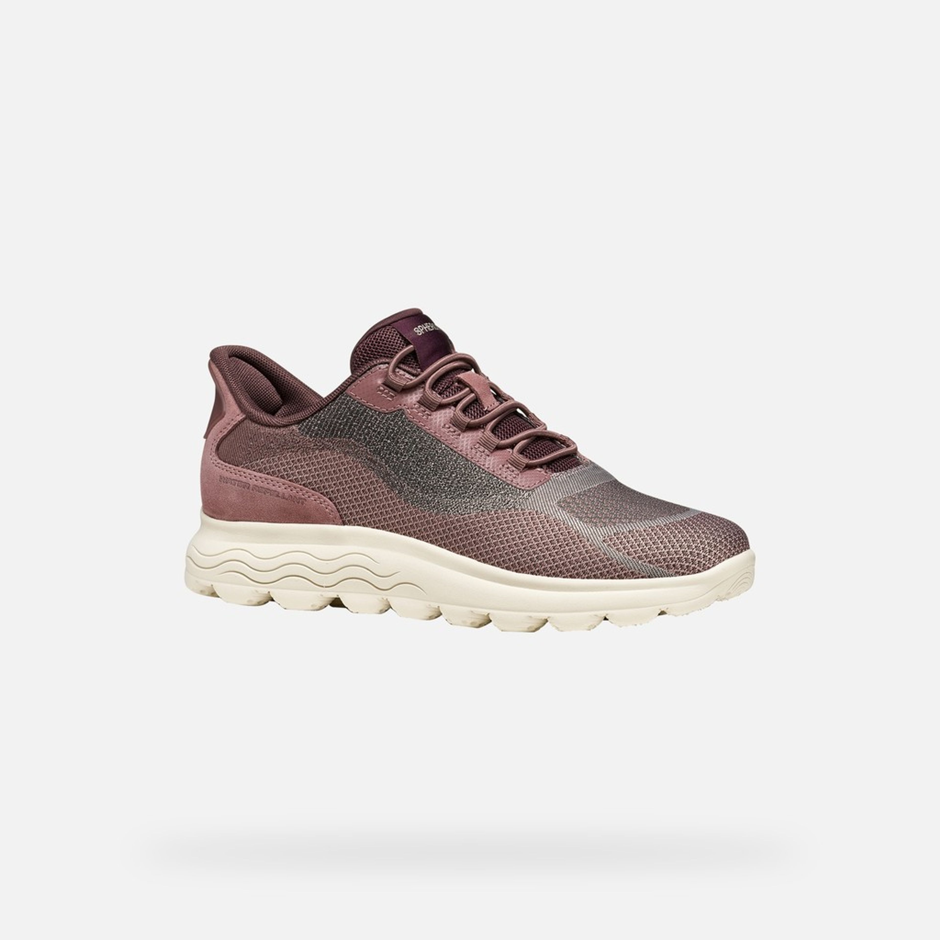 Sneakers roz vechi pentru femei Geox Spherica Plus WR - 003