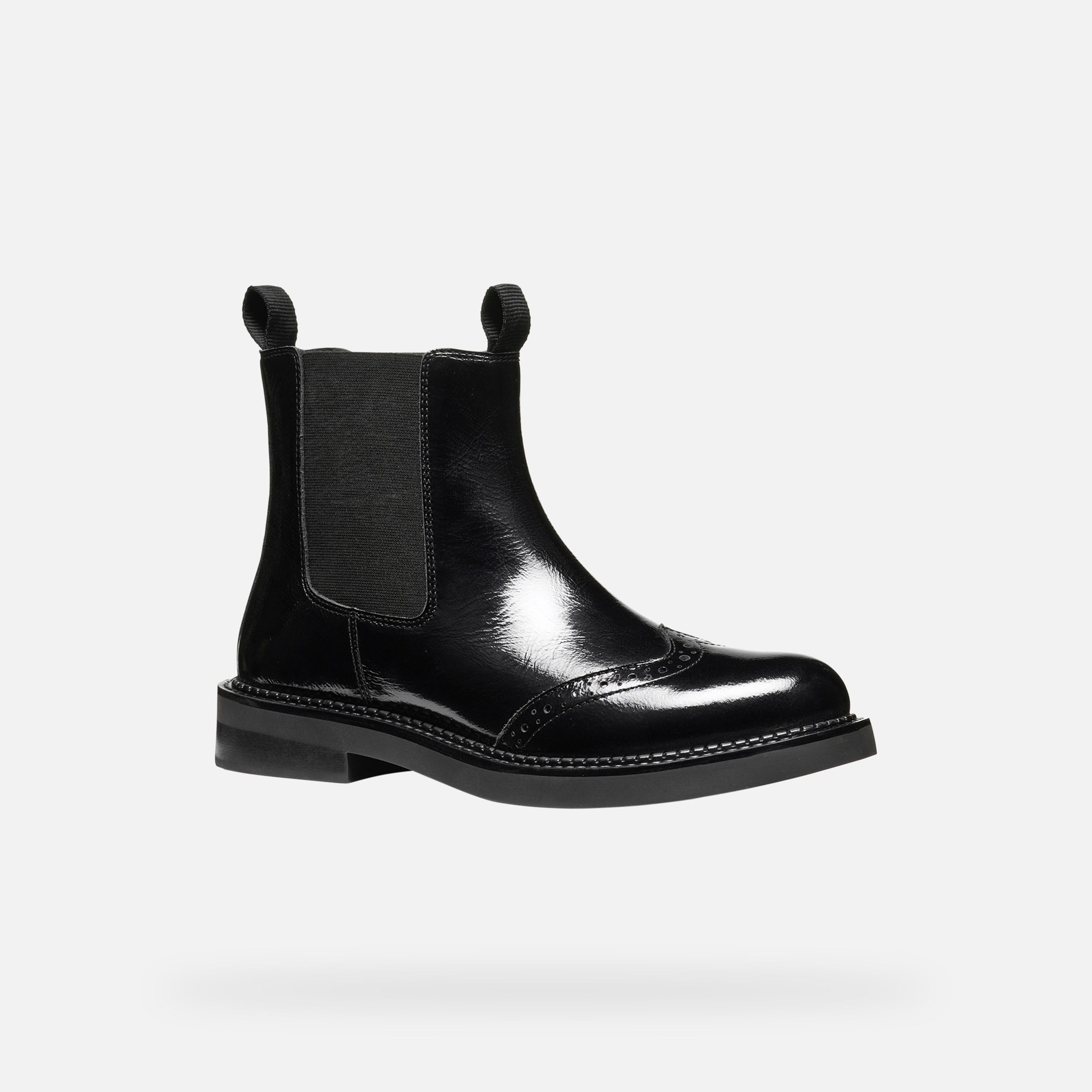 Čierna dámska členková obuv Geox Serilda - 003