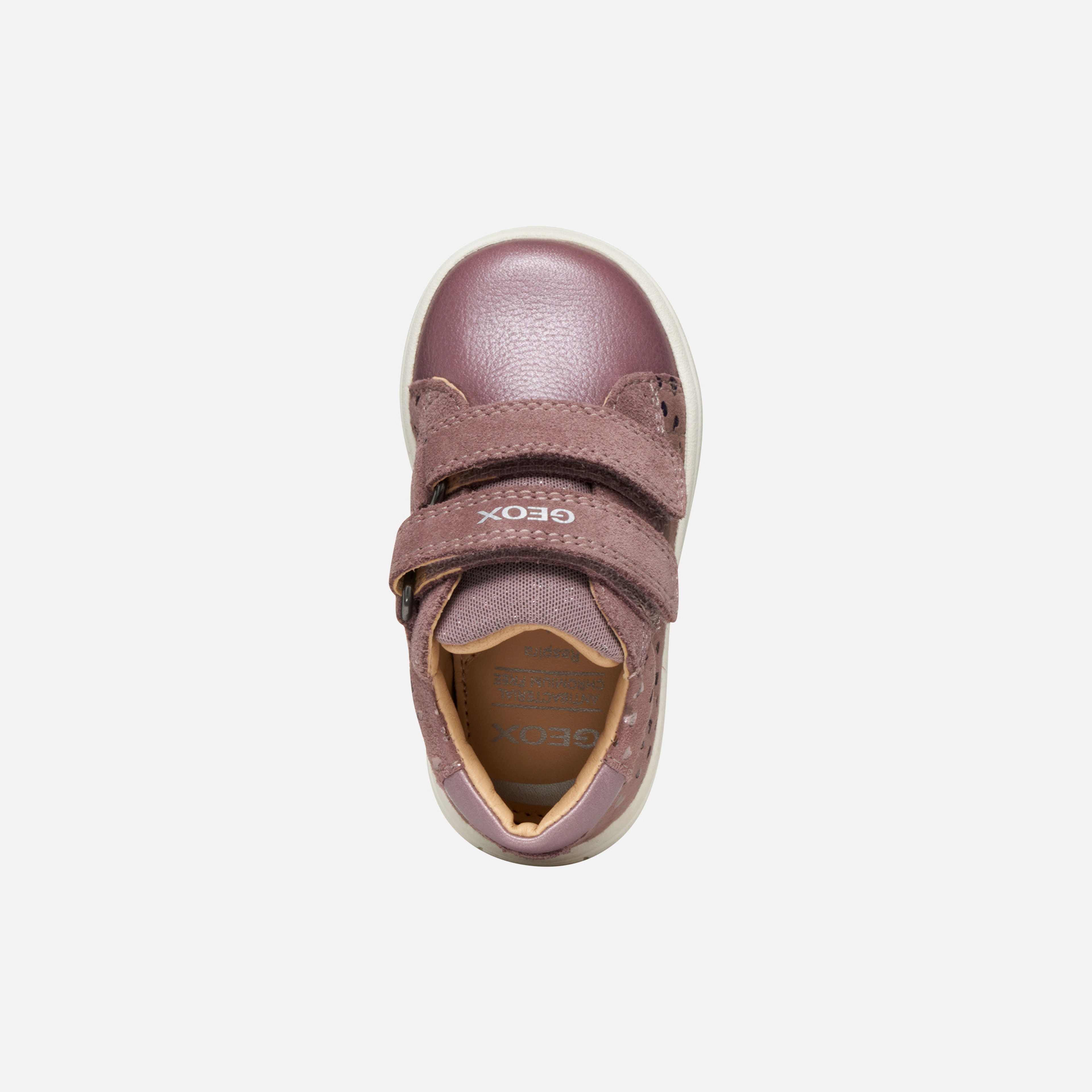 Pierwsze kroki dziewcząt Geox Biglia Old Pink - 006