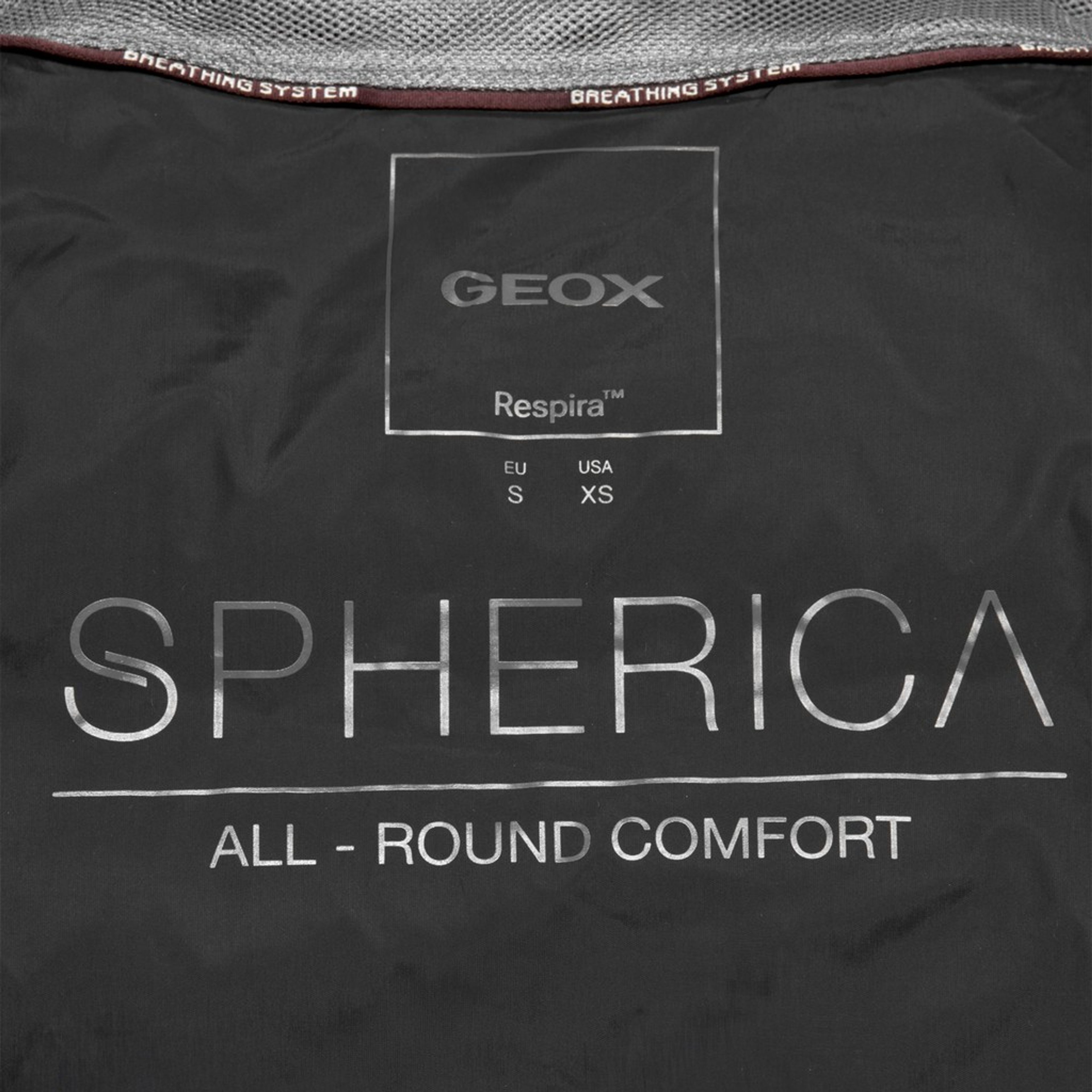 Черно дамско пухено яке Geox Spherica - 007